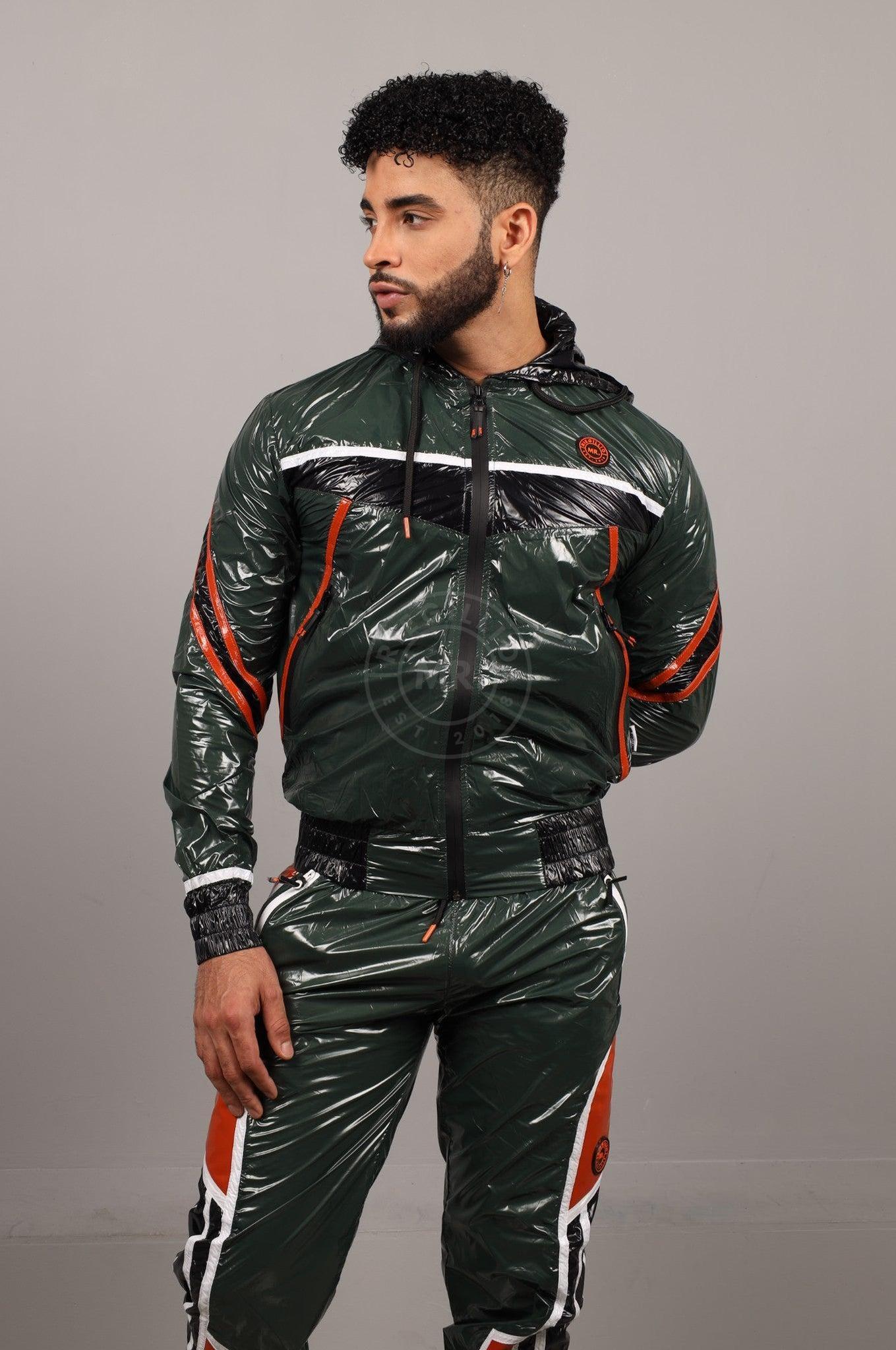 Shiny Nylon Tracksuit Jacket - LUCIOS at MR. Riegillio