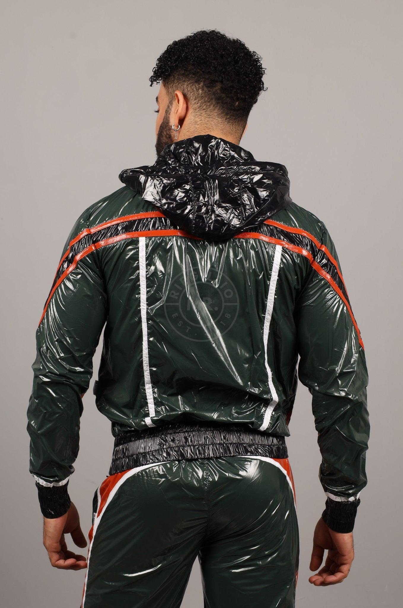 Shiny Nylon Tracksuit Jacket - LUCIOS at MR. Riegillio