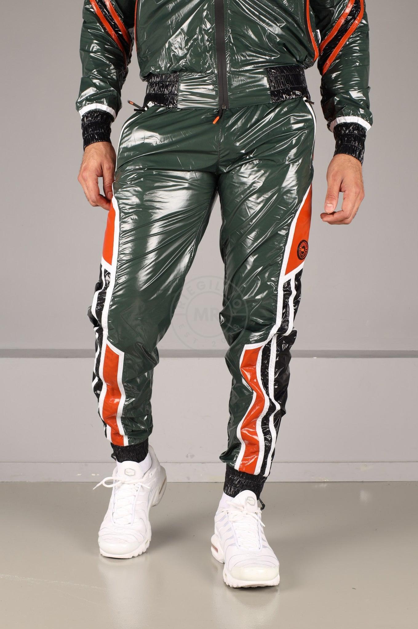 Shiny Nylon Tracksuit Pants - LUCIOS at MR. Riegillio