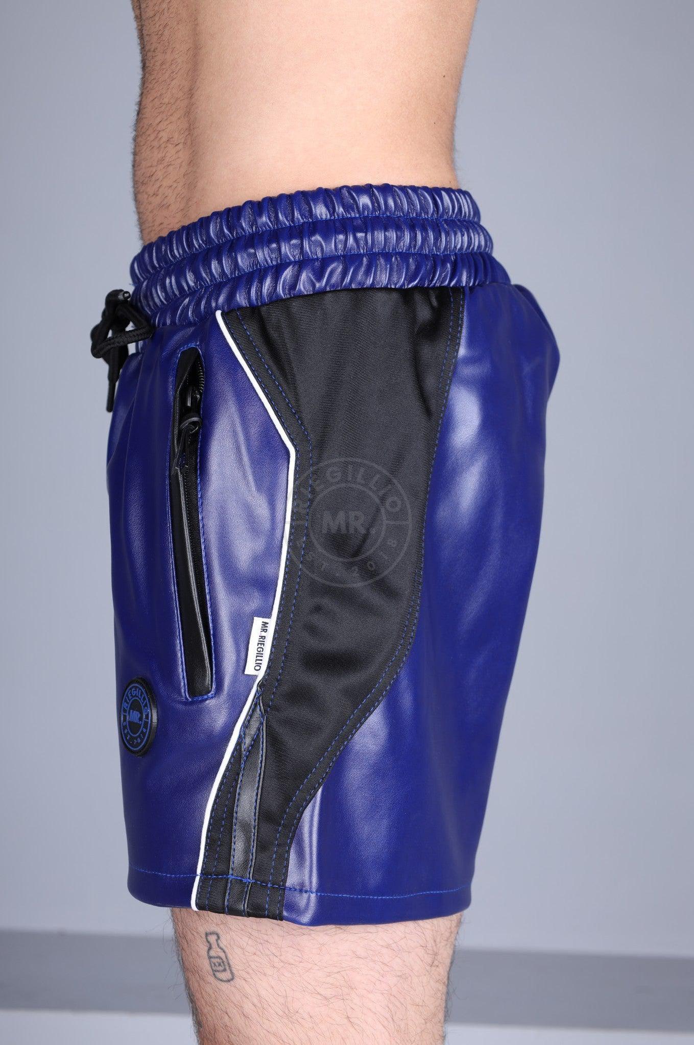 MR. 24 Track Short - Blue at MR. Riegillio