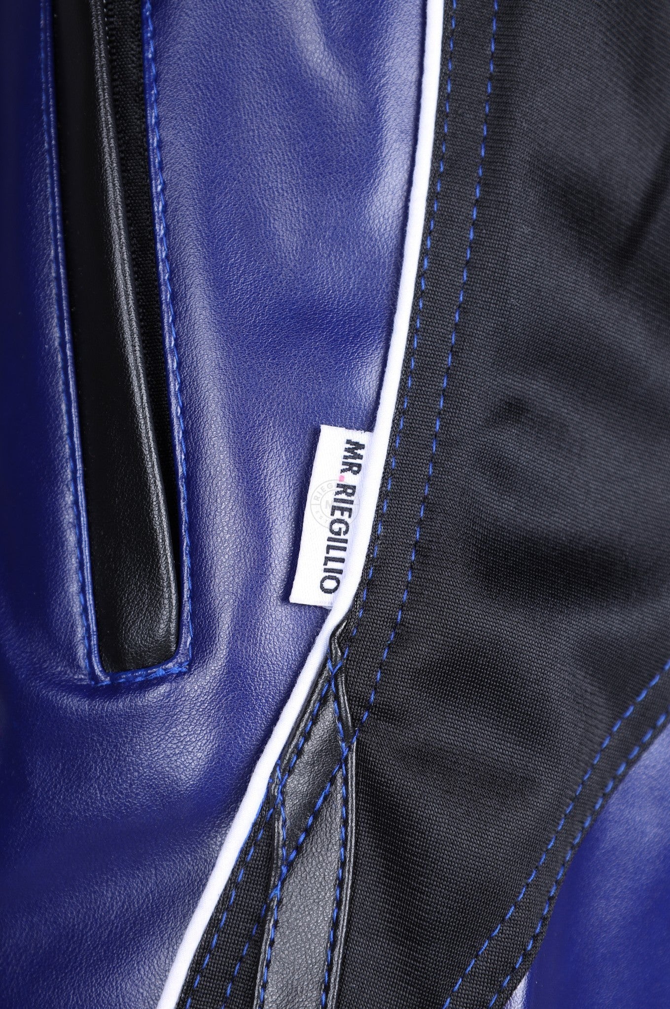 MR. 24 Track Short - Blue at MR. Riegillio
