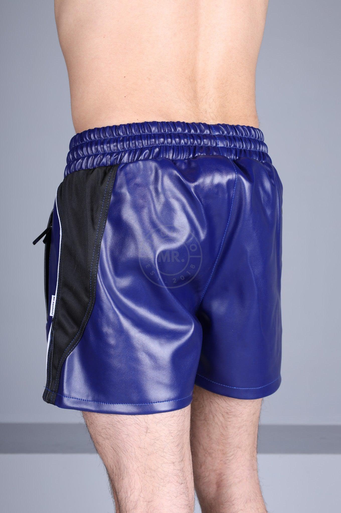 MR. 24 Track Short - Blue at MR. Riegillio