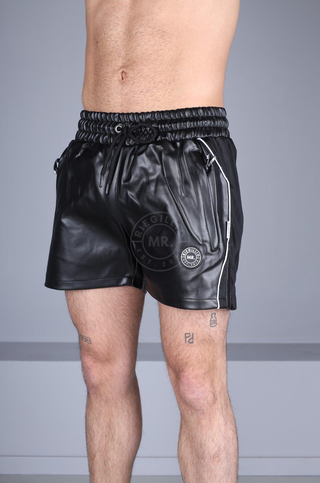 MR. 24 Track Short - Black at MR. Riegillio