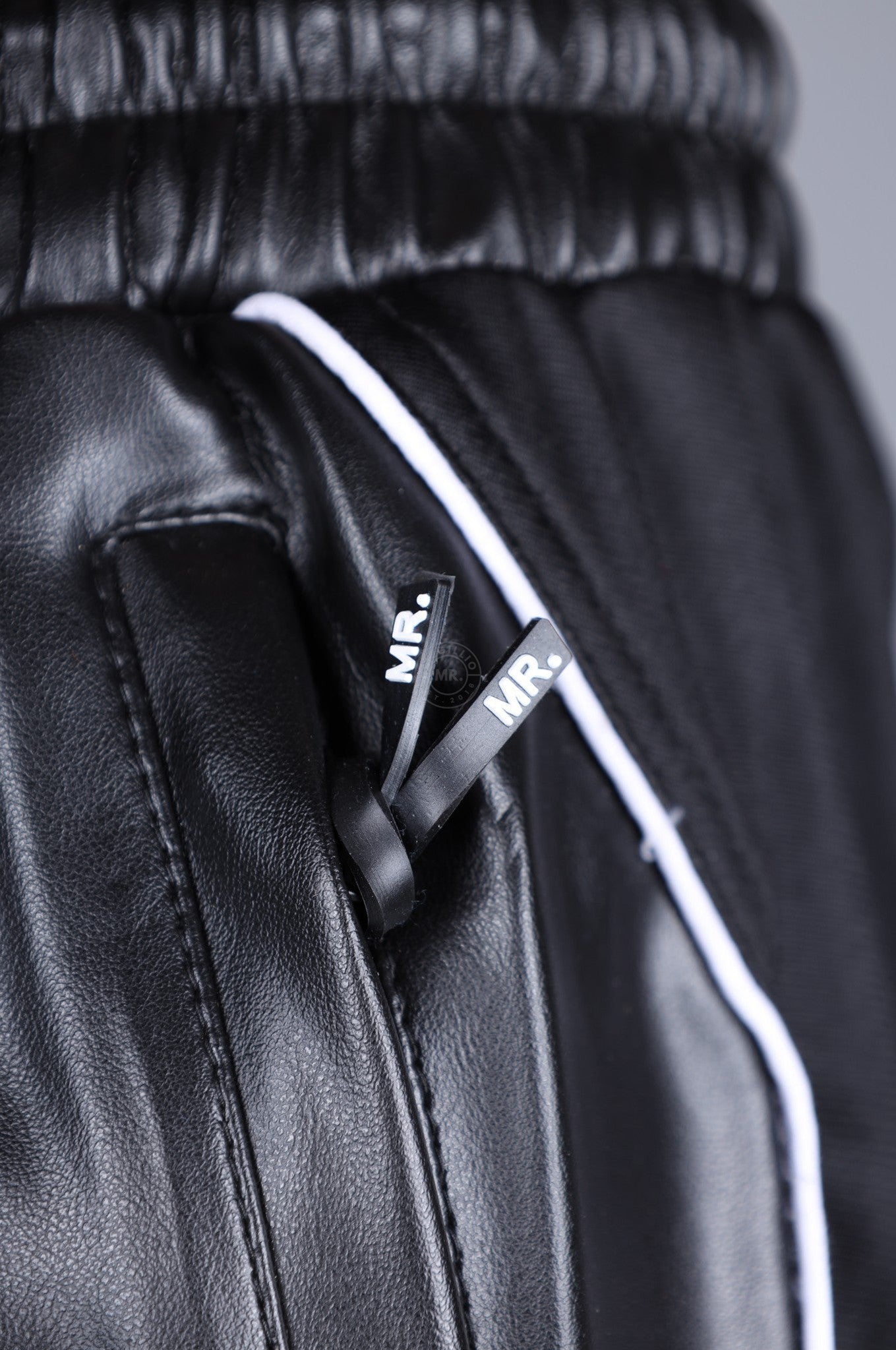 MR. 24 Track Short - Black at MR. Riegillio