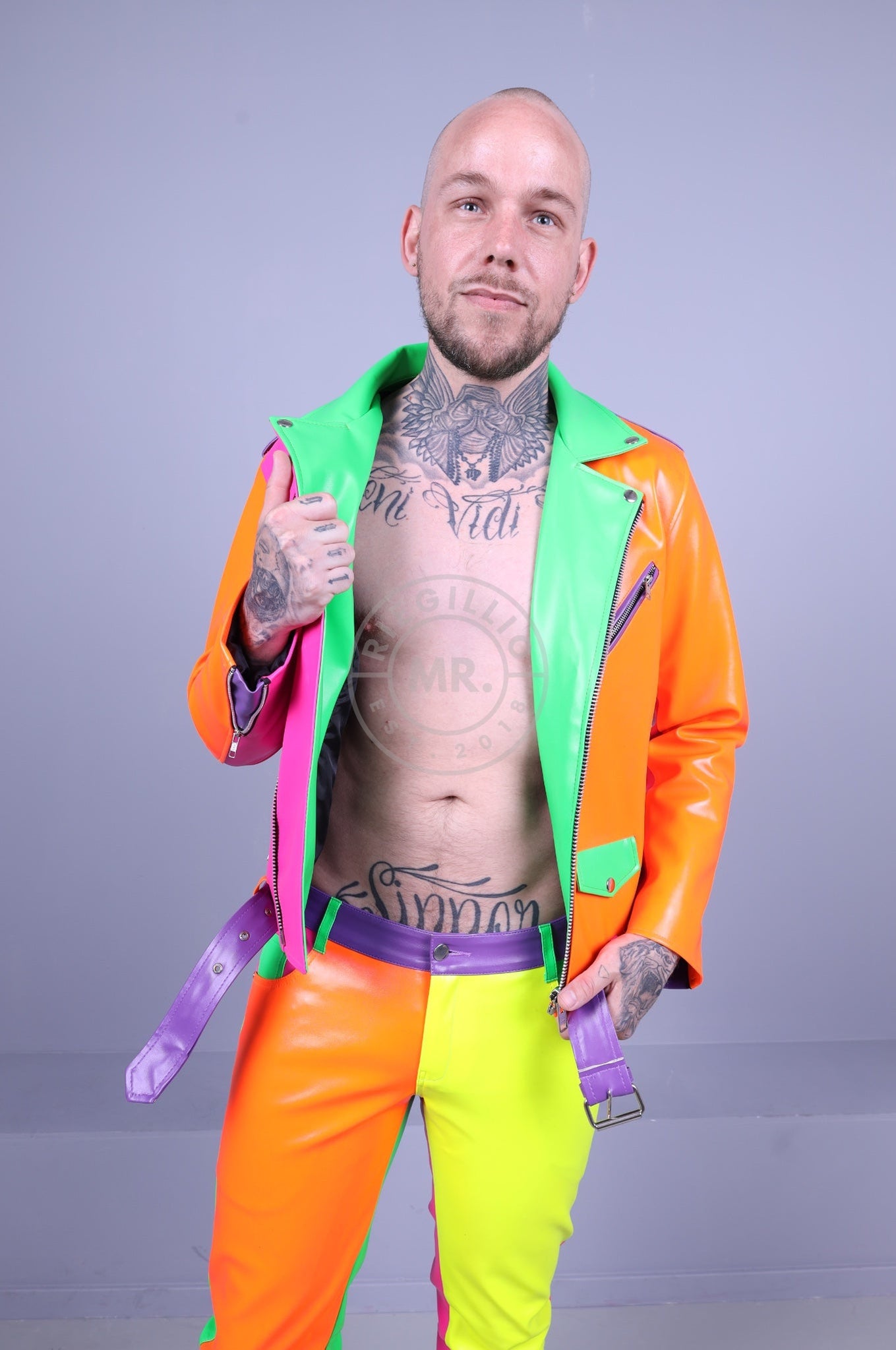 MR. Neon Brando Jacket at MR. Riegillio