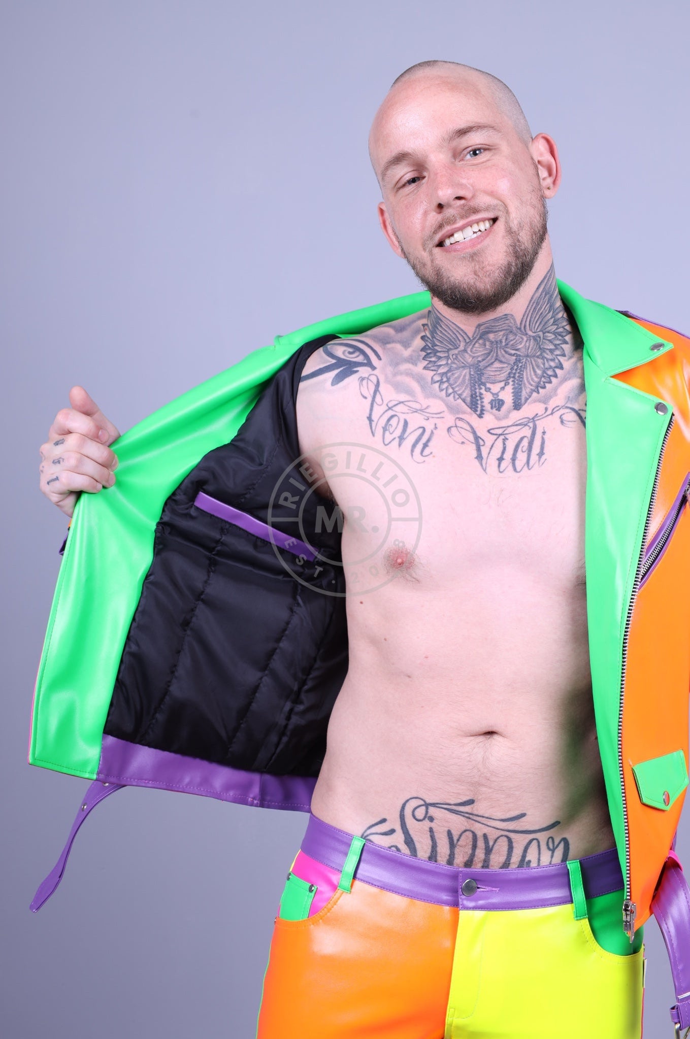 MR. Neon Brando Jacket at MR. Riegillio
