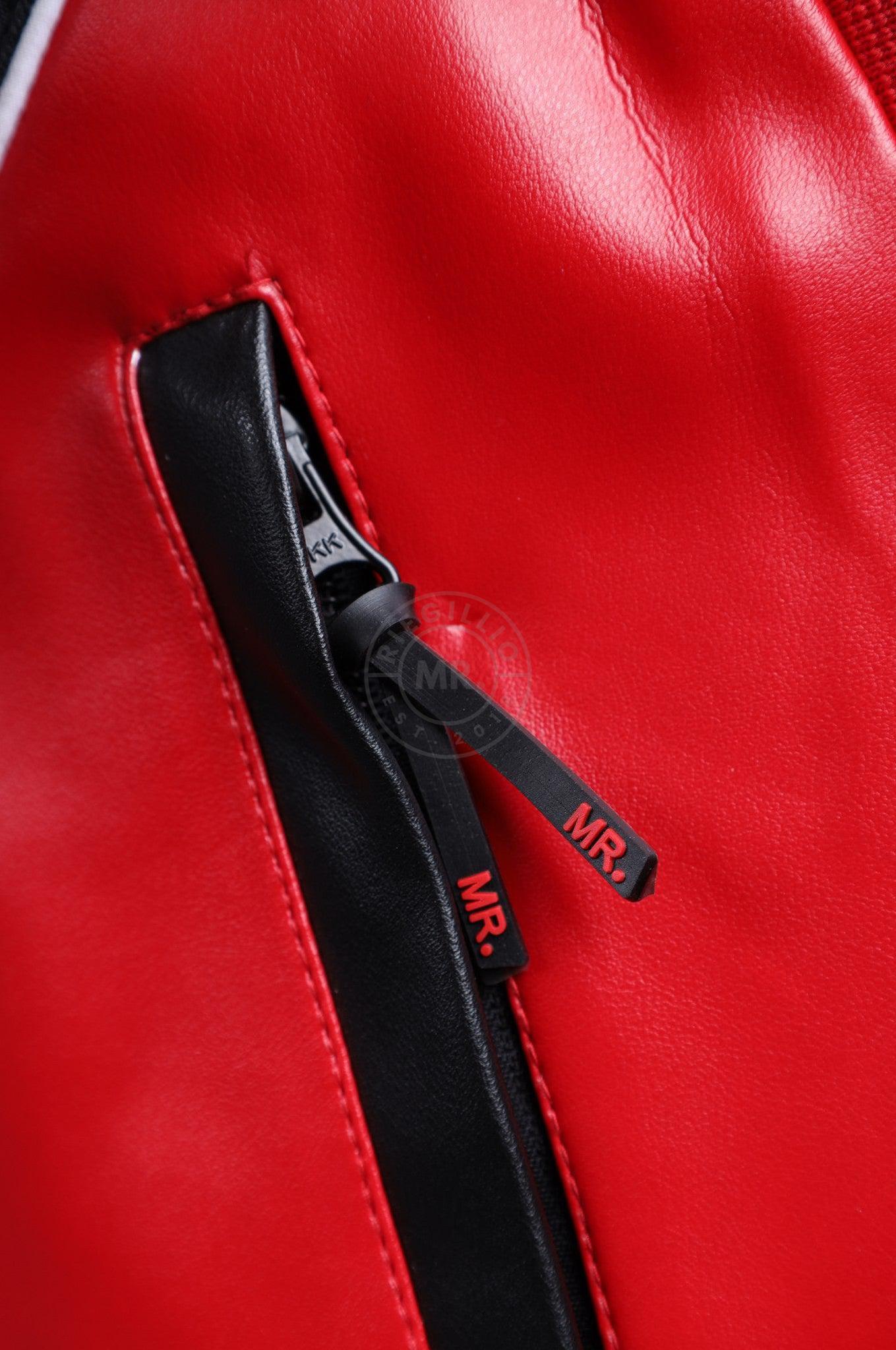 MR. 24 Tracksuit Sleeveless Jacket - Red at MR. Riegillio