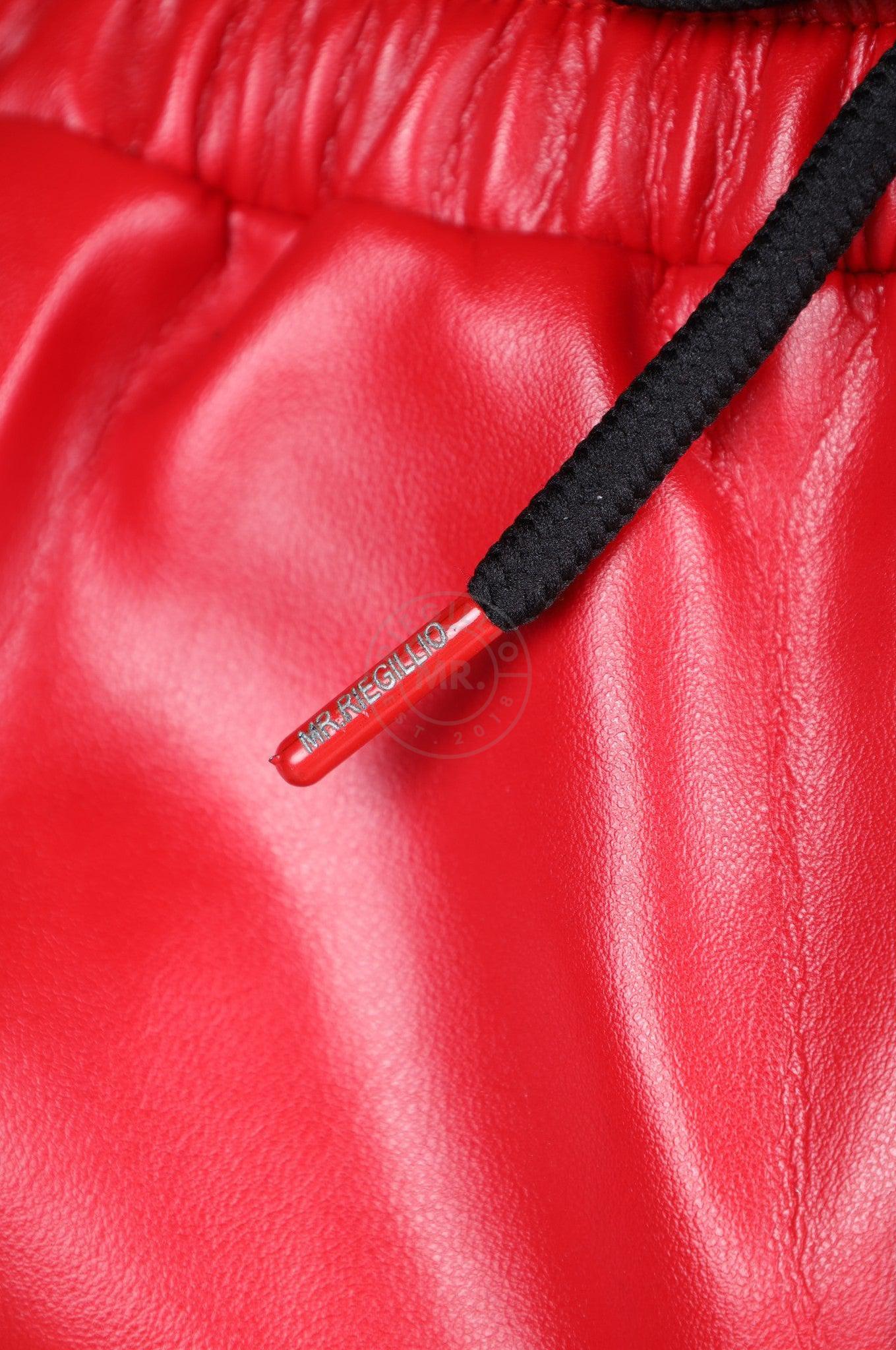 MR. 24 Track Short - Red at MR. Riegillio