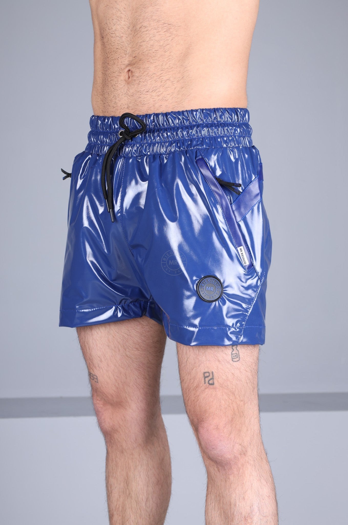 PVC 24 Track Short – Blue at MR. Riegillio