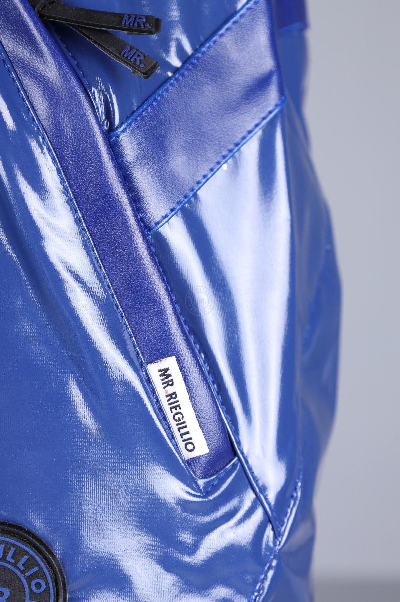 PVC 24 Track Short – Blue at MR. Riegillio