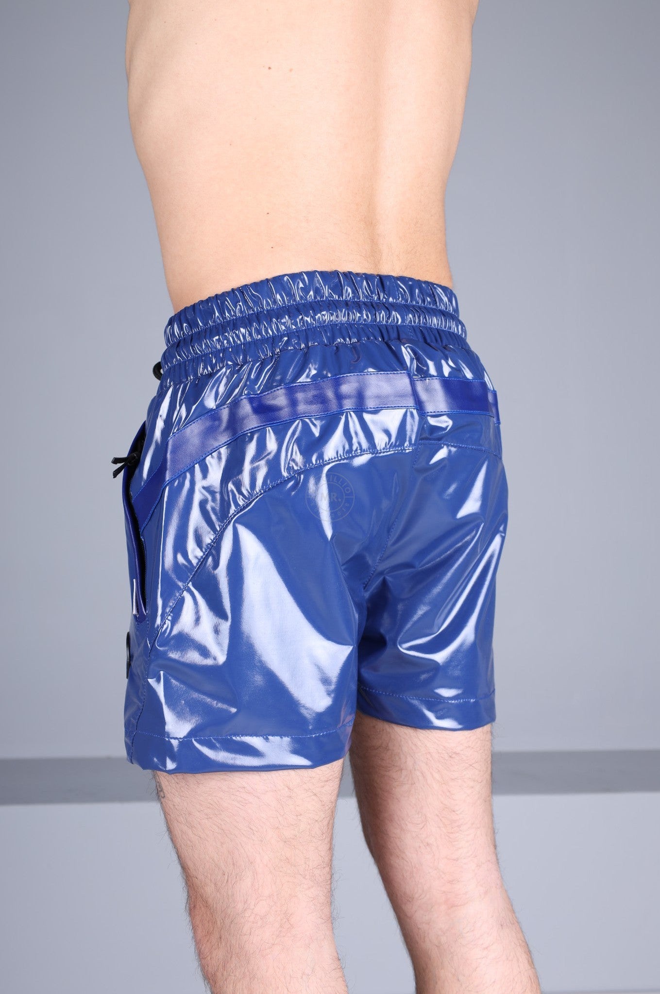 PVC 24 Track Short – Blue at MR. Riegillio