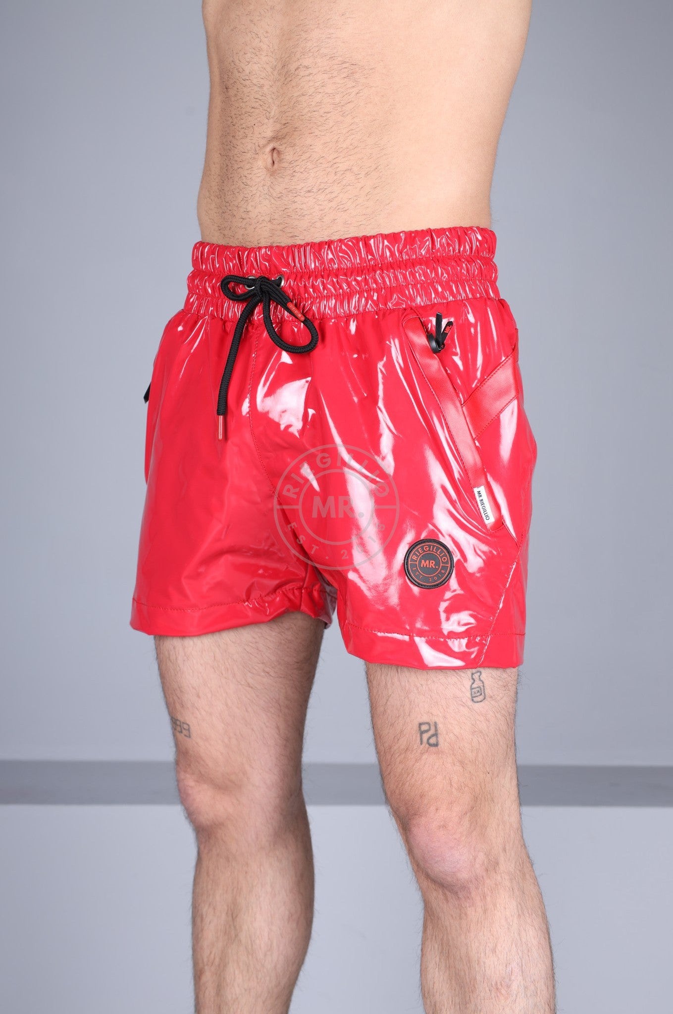 PVC 24 Track Short – Red at MR. Riegillio