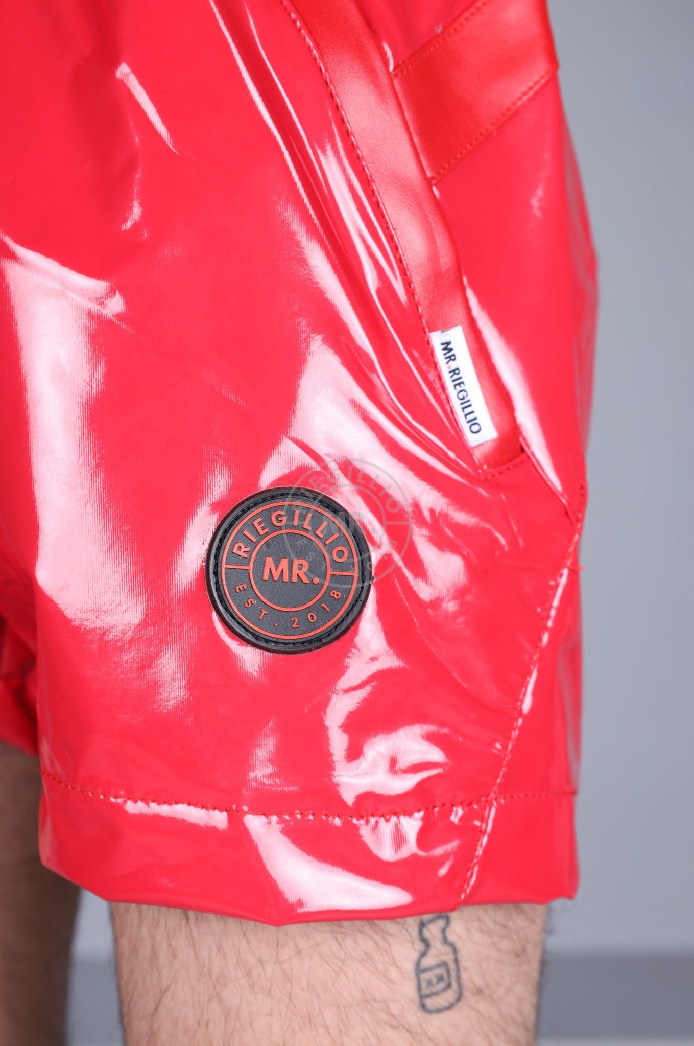 PVC 24 Track Short – Red at MR. Riegillio