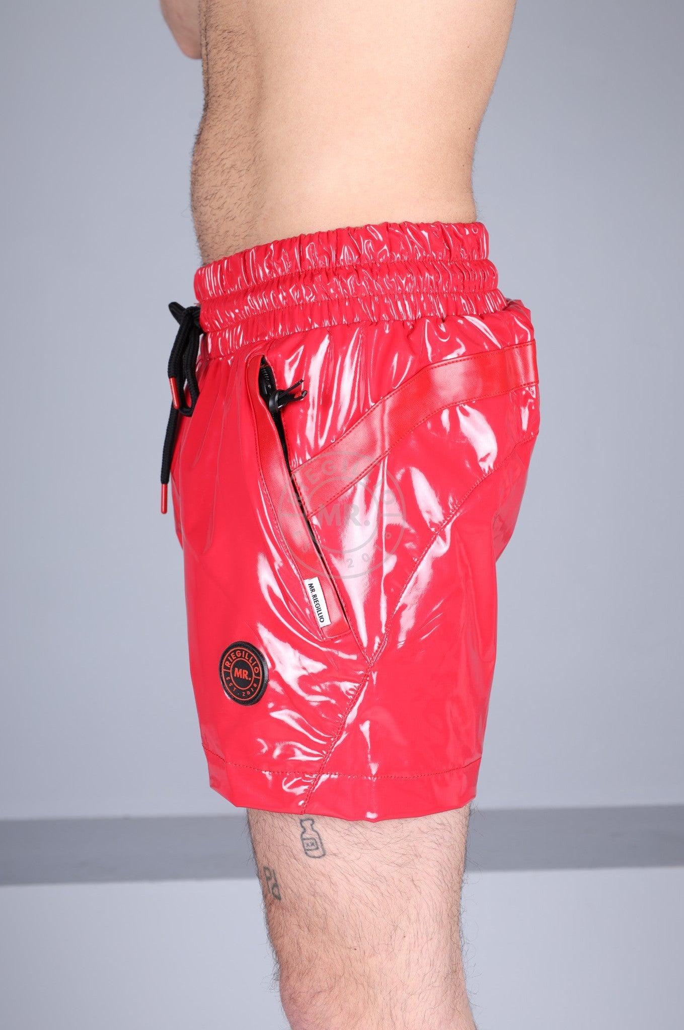 PVC 24 Track Short – Red at MR. Riegillio