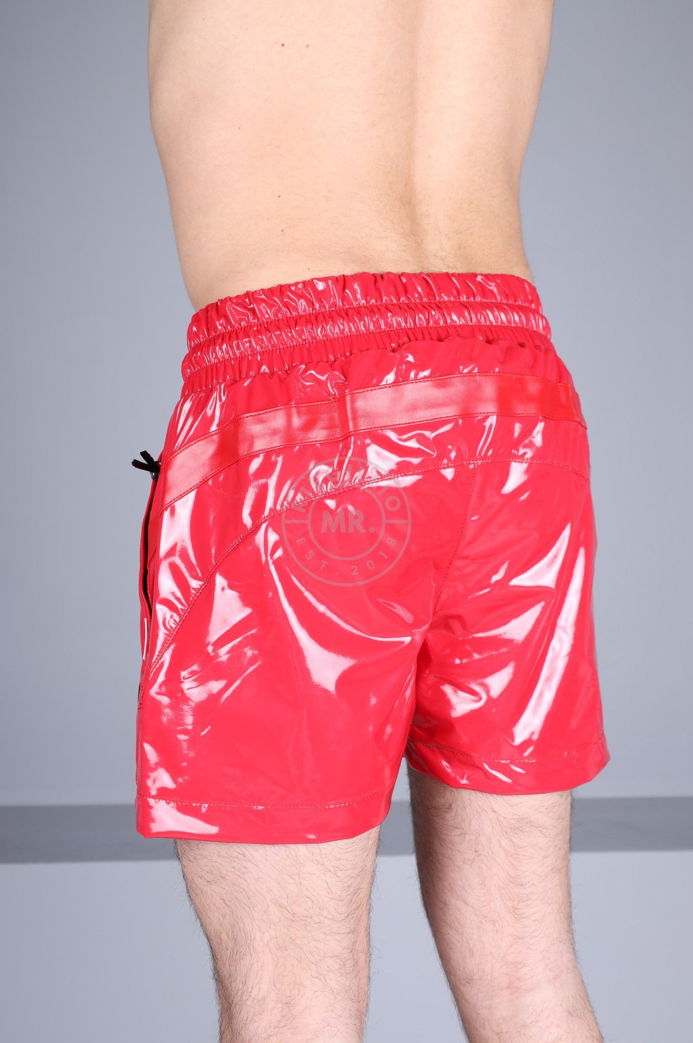 PVC 24 Track Short – Red at MR. Riegillio