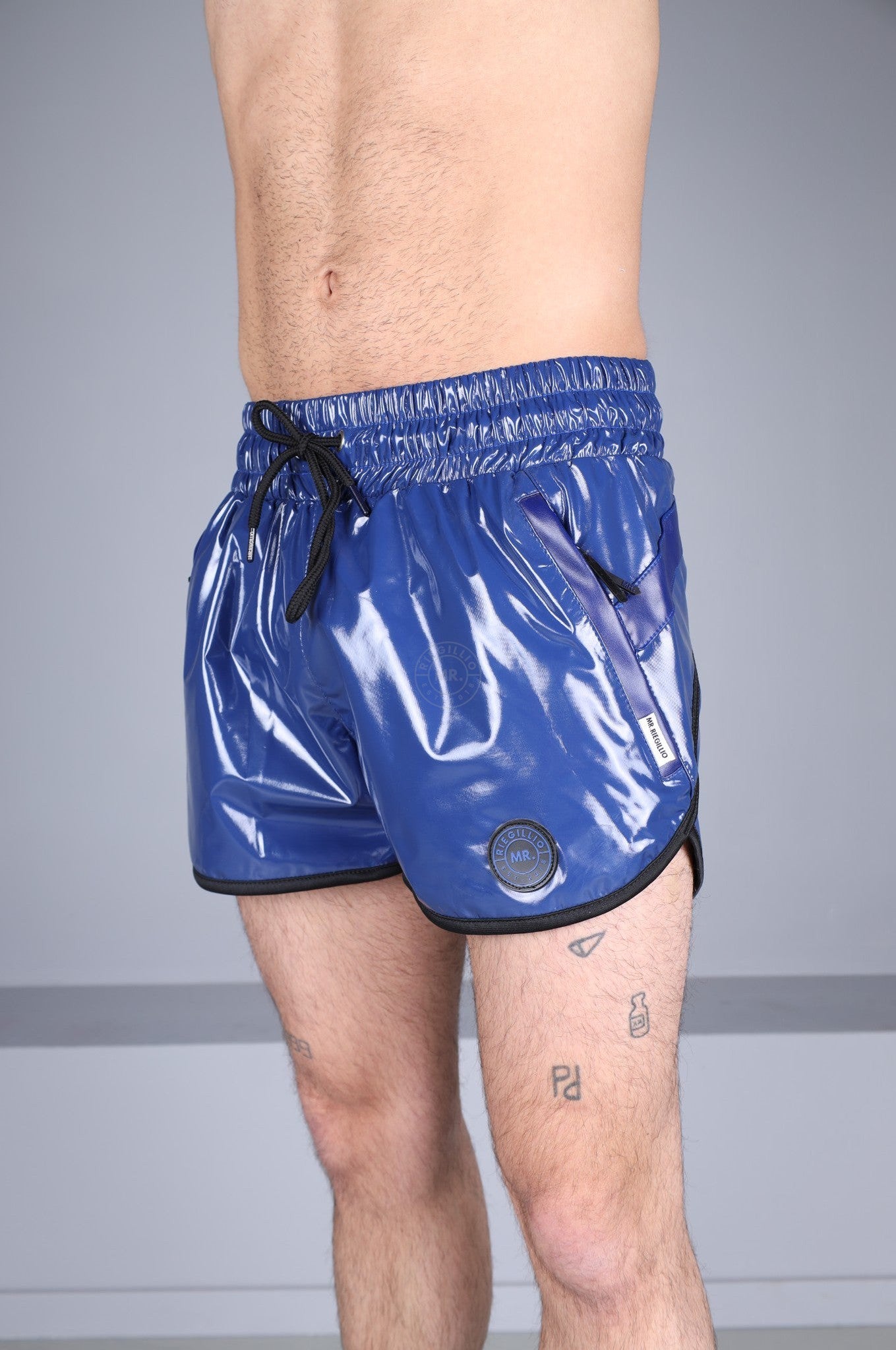 PVC 24 Mini Short – Blue at MR. Riegillio