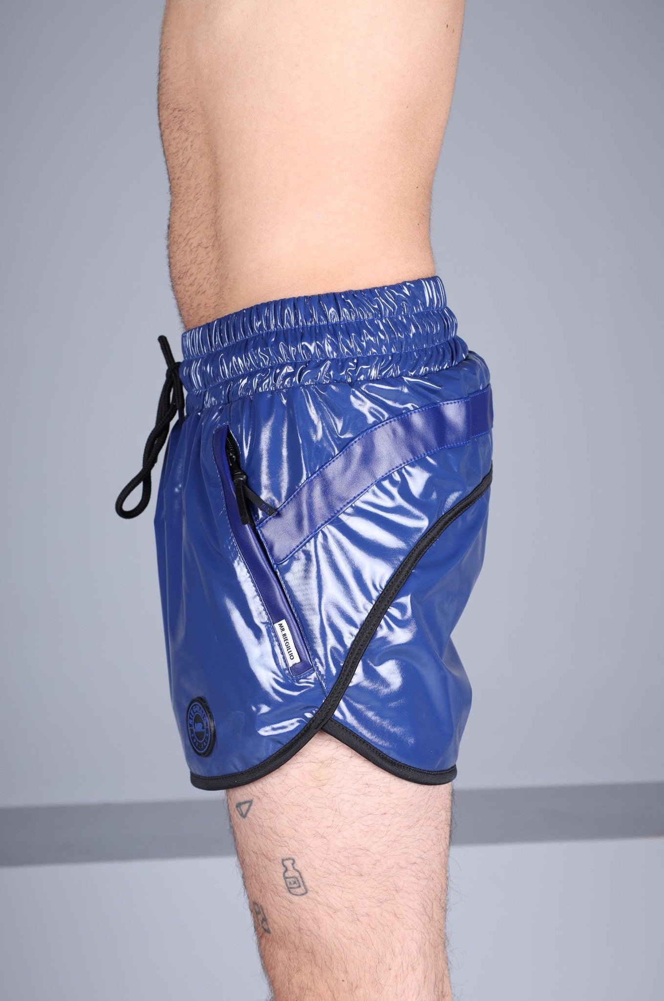 PVC 24 Mini Short – Blue at MR. Riegillio