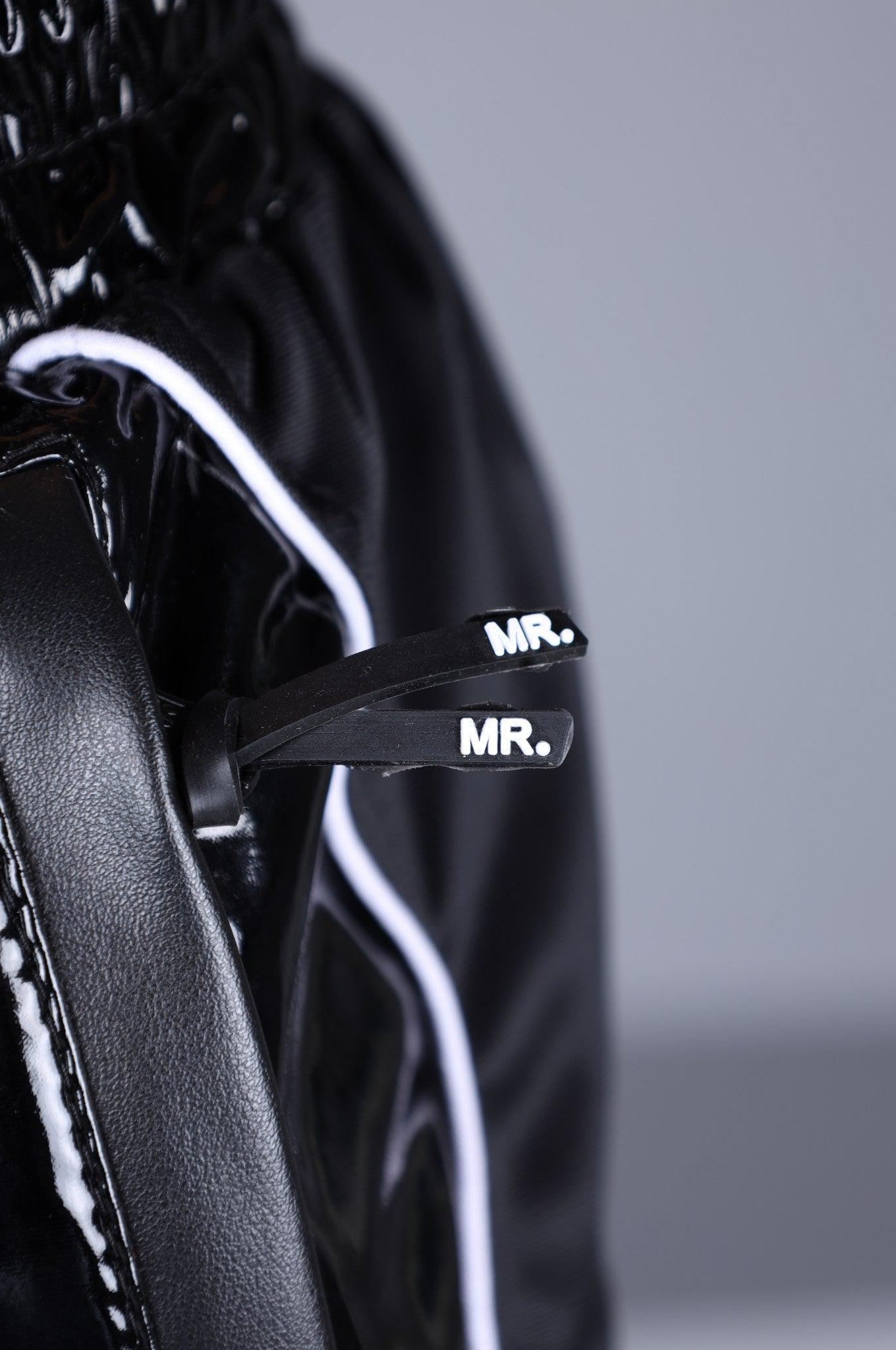 PVC 24 Mini Short Thru Zip – Black at MR. Riegillio