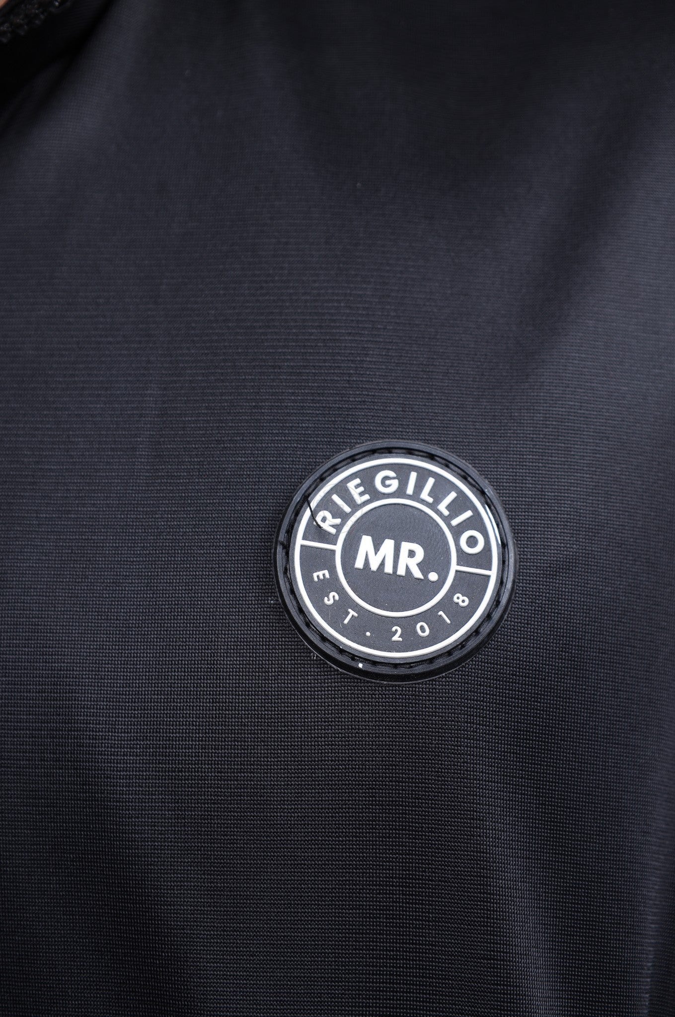 PVC 24 Tracksuit Sleeveless Jacket - Black at MR. Riegillio