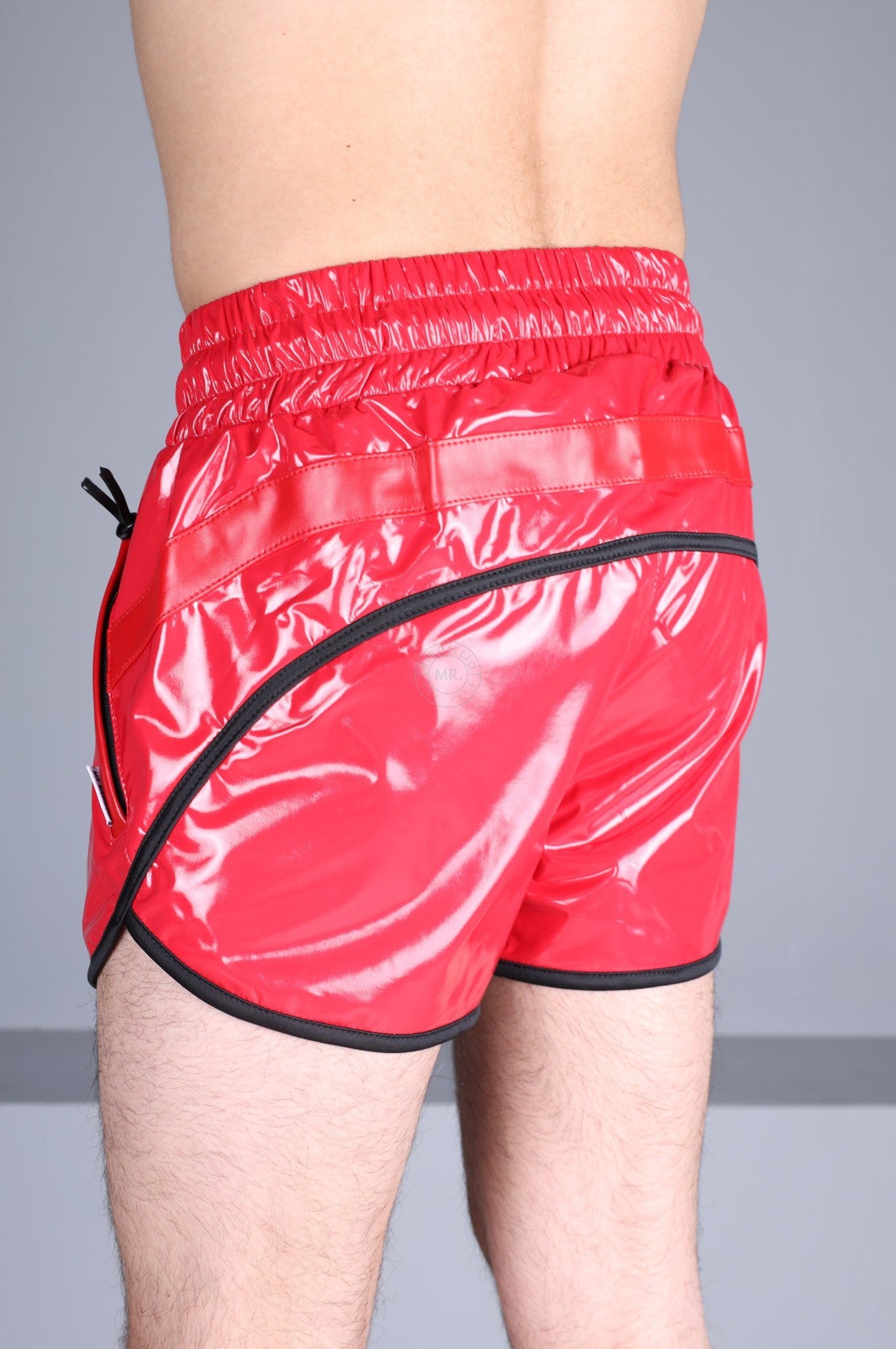 PVC 24 Mini Short – Red at MR. Riegillio