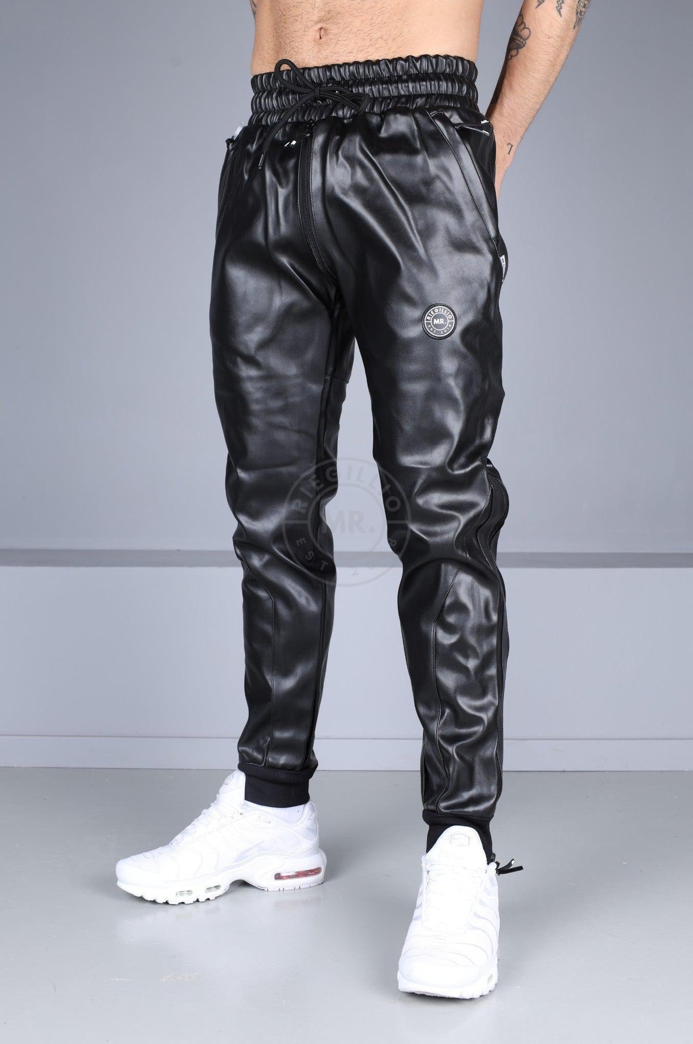 MR. 24 Tracksuit Pants Thru Zip - Black at MR. Riegillio