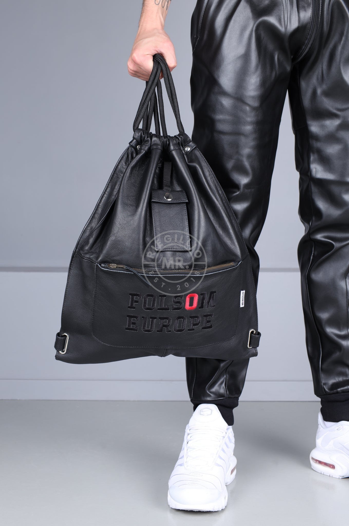 Leather Backpack - Folsom Edition at MR. Riegillio