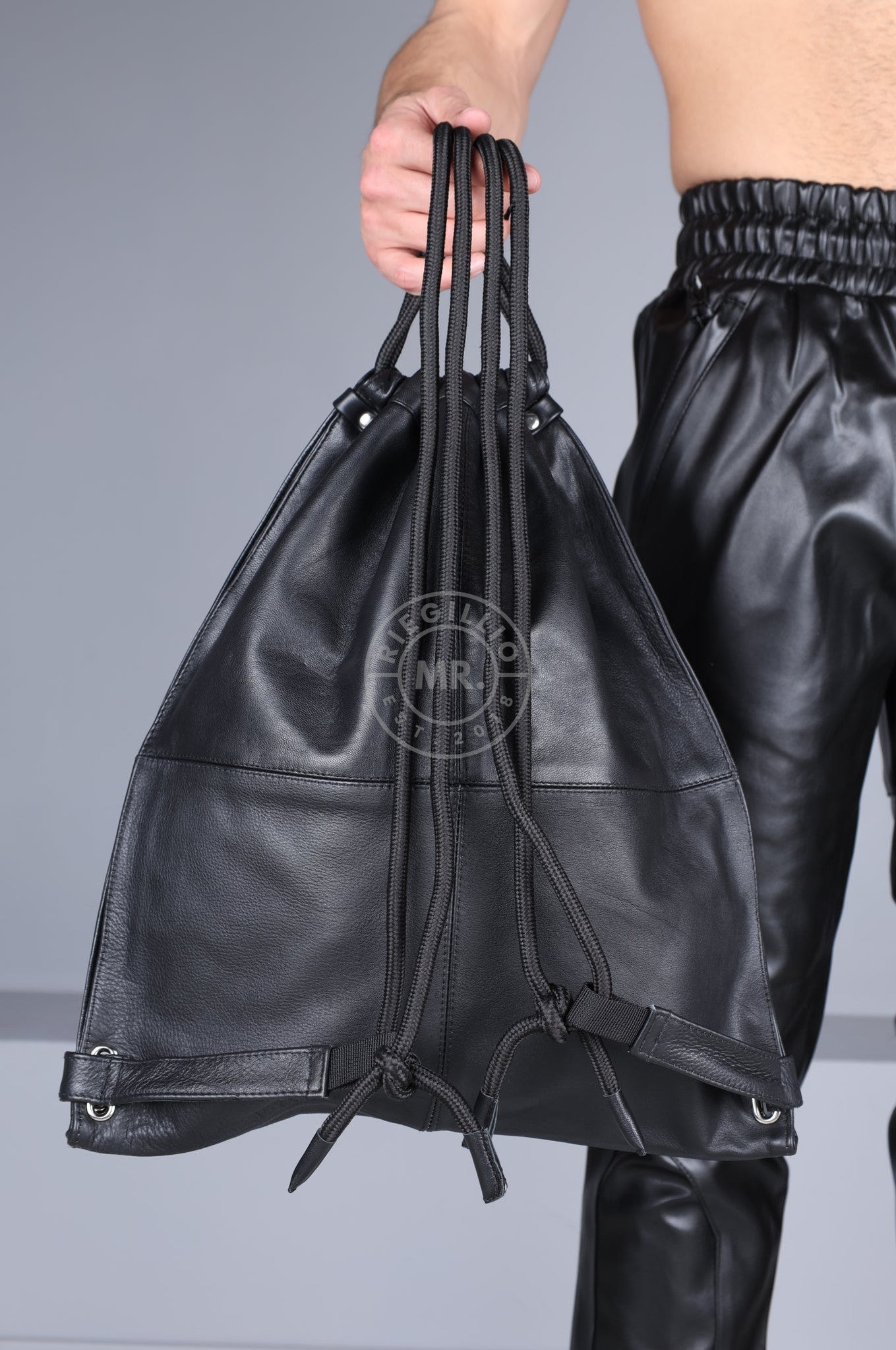 Leather Backpack - Folsom Edition at MR. Riegillio