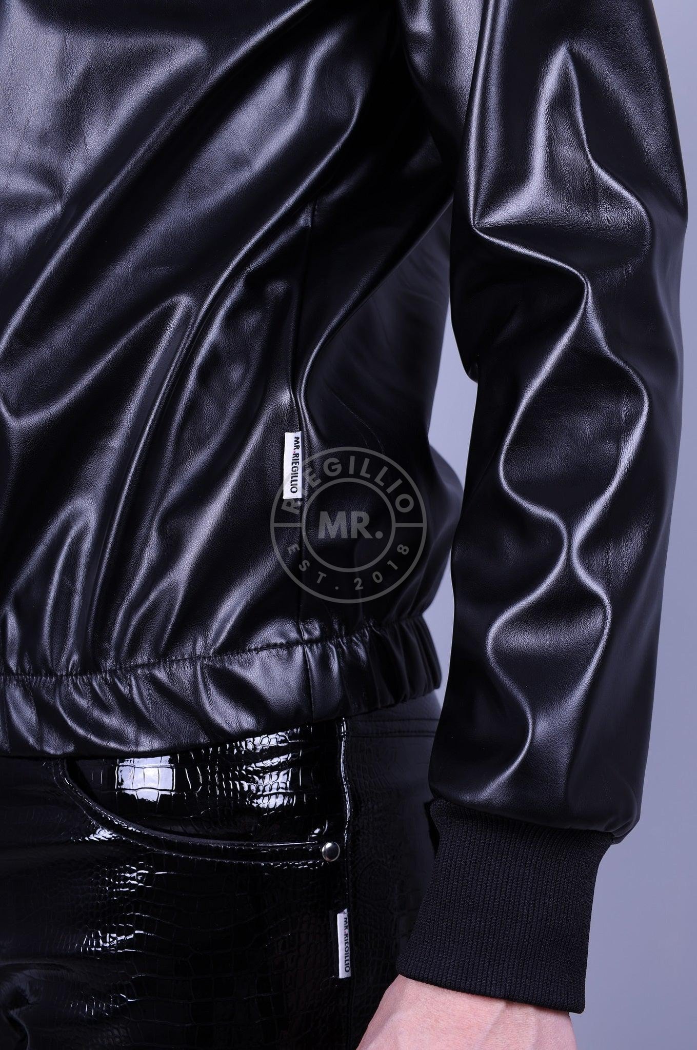 MR. Hoodie Black at MR. Riegillio
