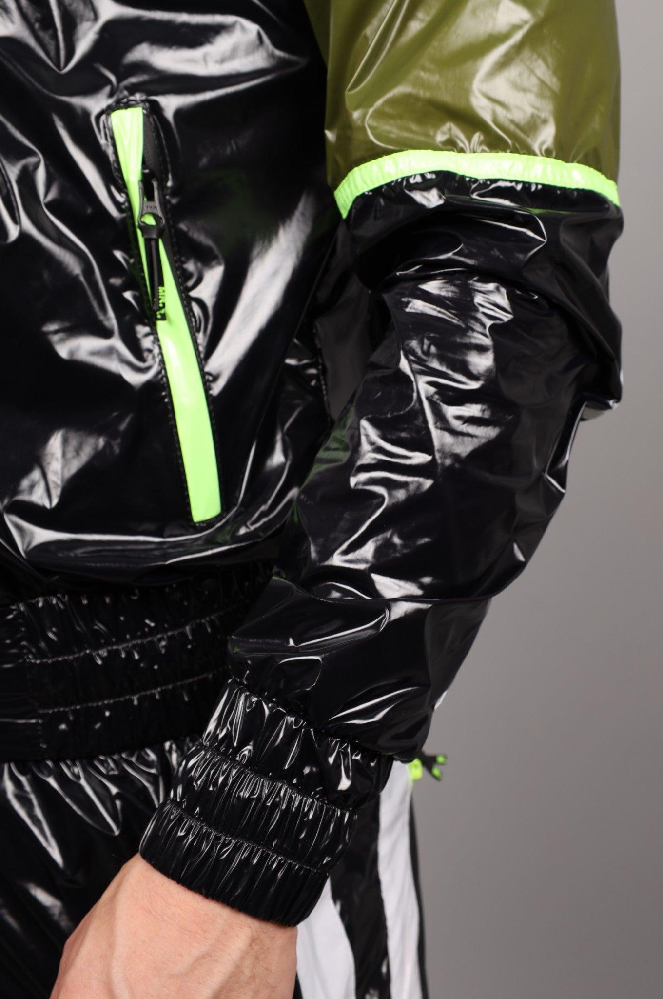 Shiny Nylon Tracksuit Jacket - FUNIS at MR. Riegillio