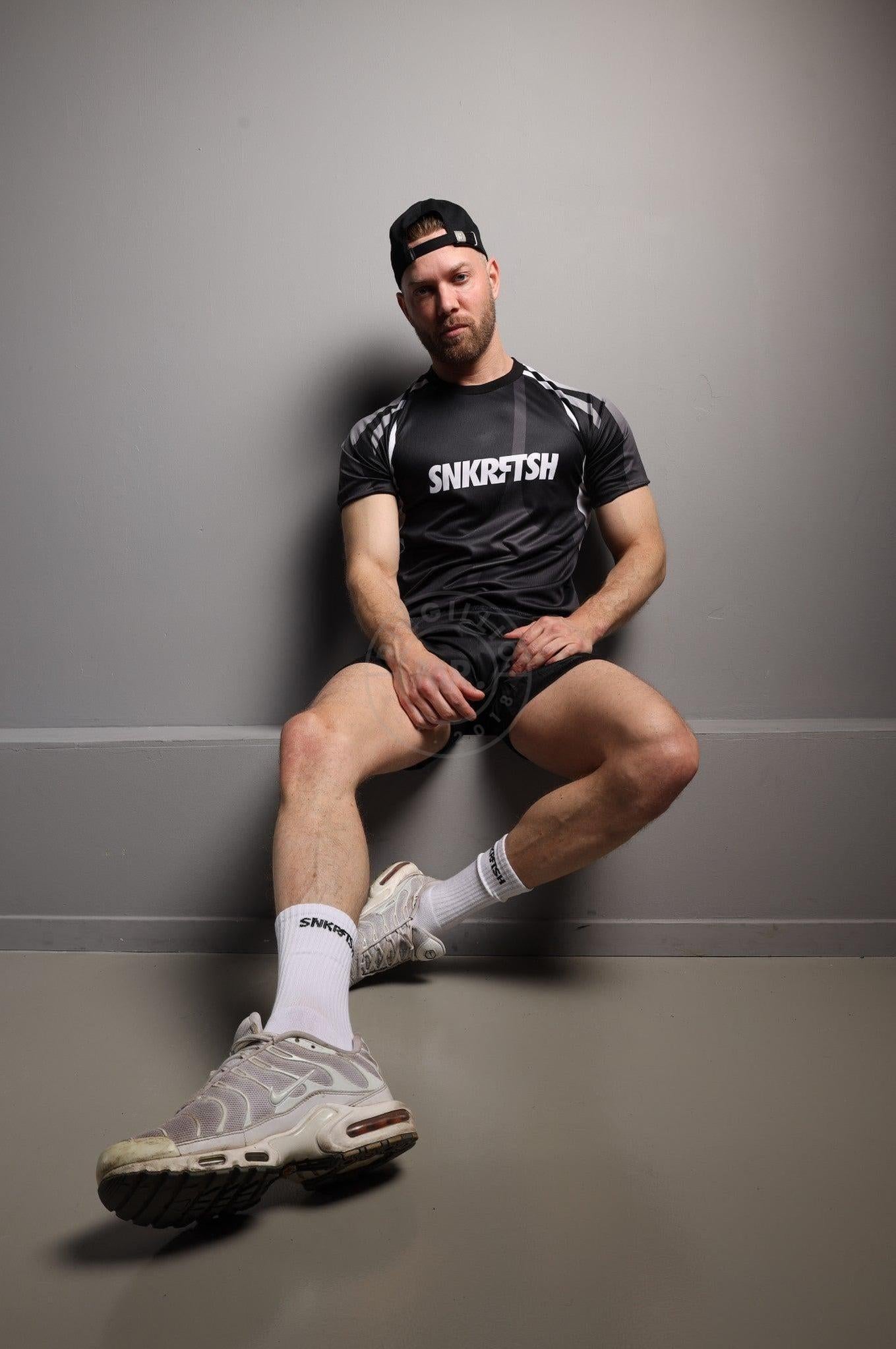 SNKRFTSH Sports T-Shirt SF24/7 - Black at MR. Riegillio