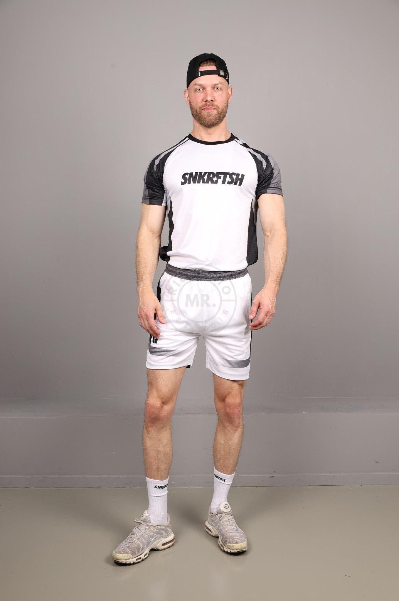 SNKRFTSH Sports T-Shirt SF24/7 - White at MR. Riegillio