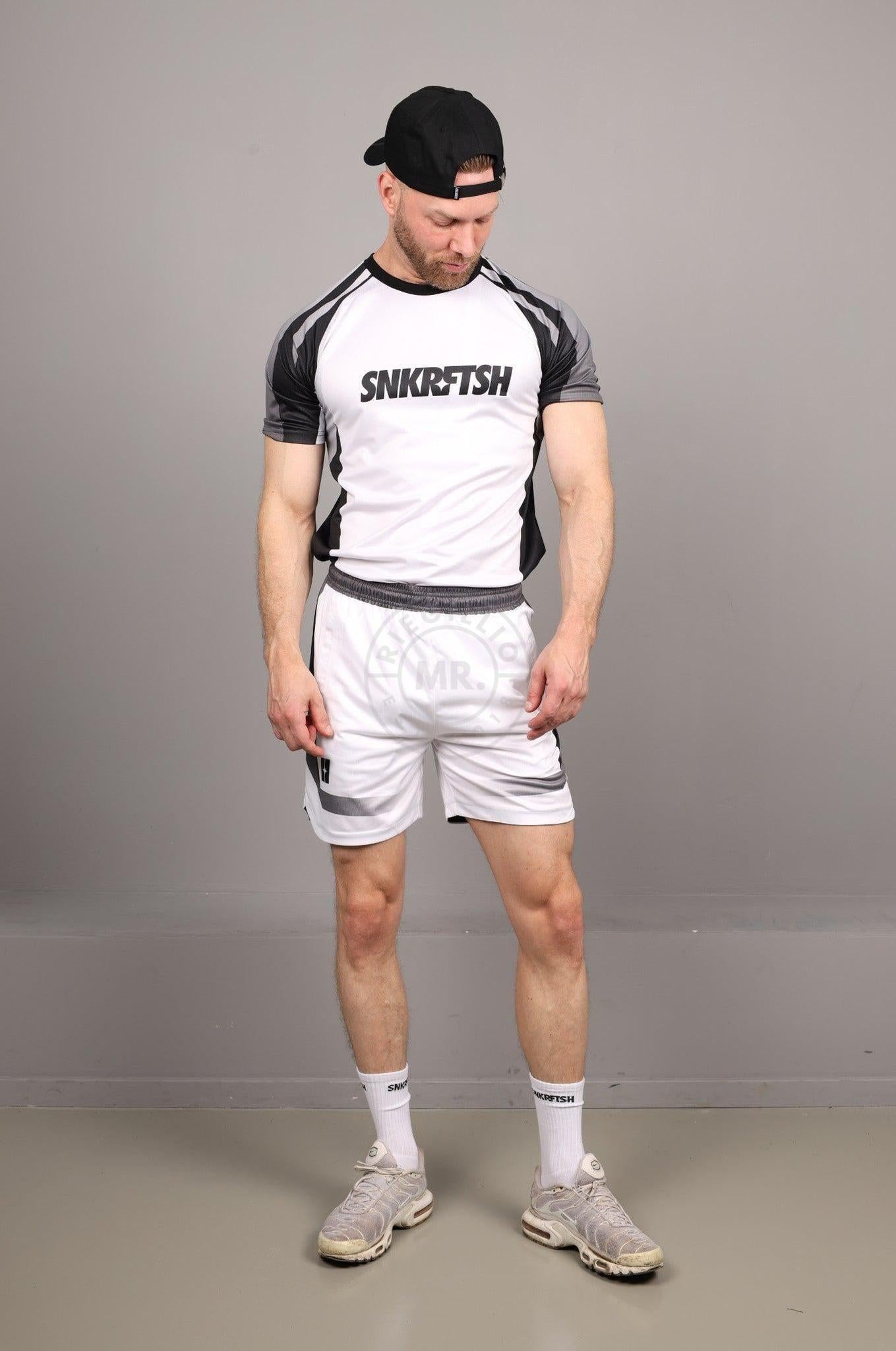 SNKRFTSH Sports Short SF24/7 - White at MR. Riegillio