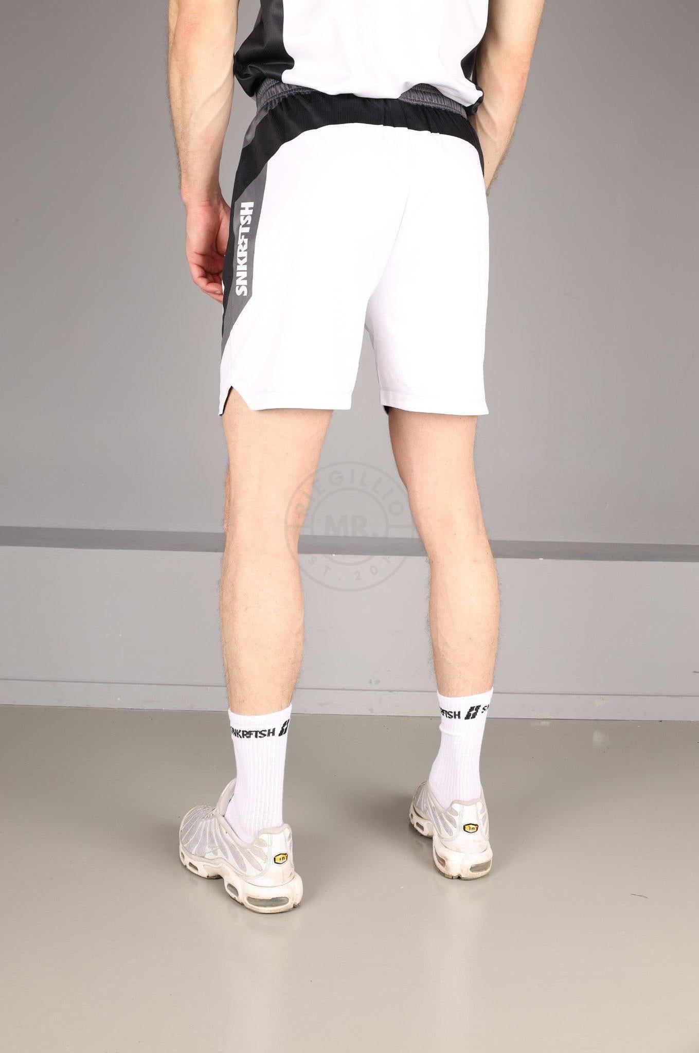 SNKRFTSH Sports Short SF24/7 - White at MR. Riegillio