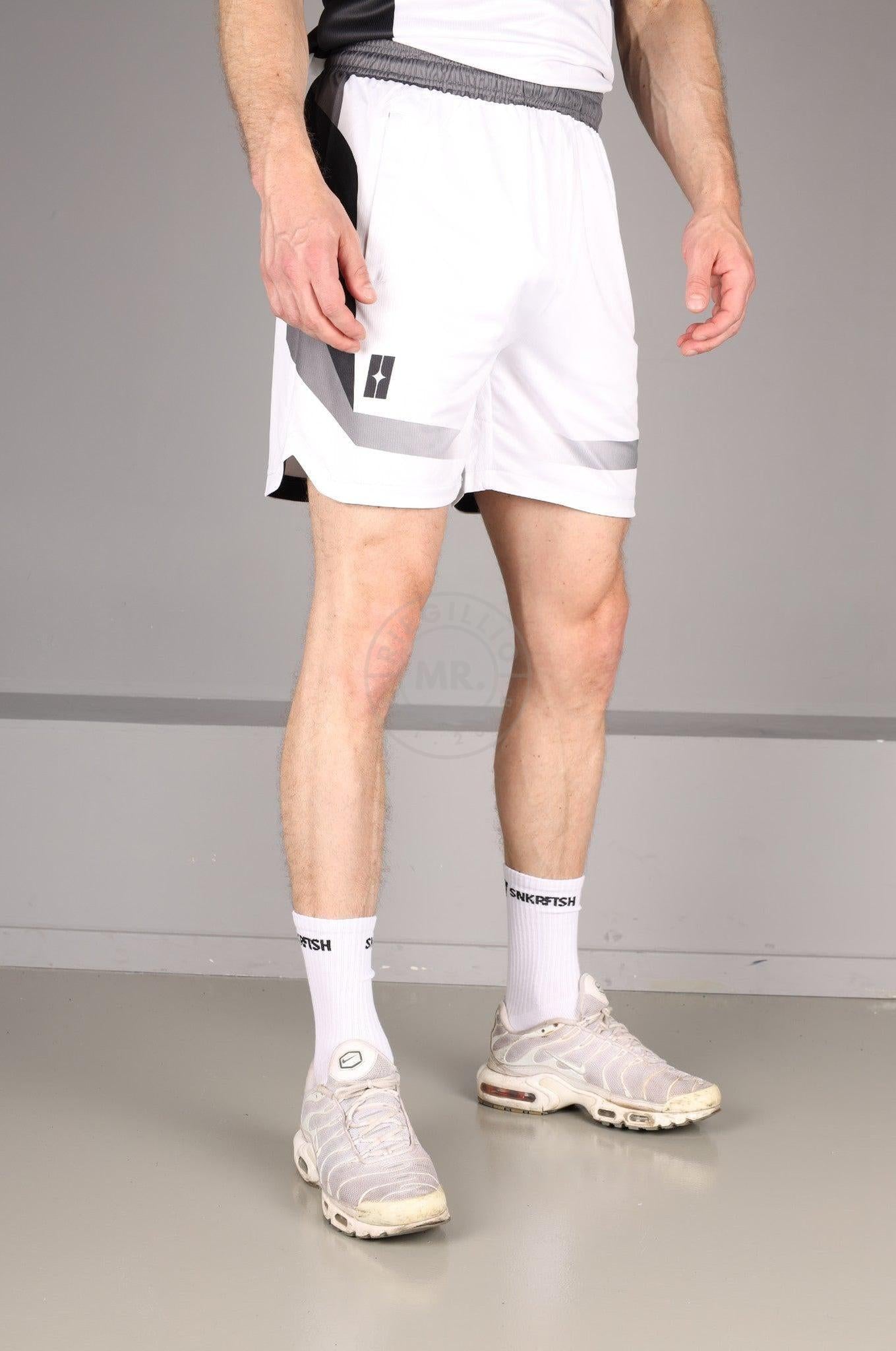 SNKRFTSH Sports Short SF24/7 - White at MR. Riegillio