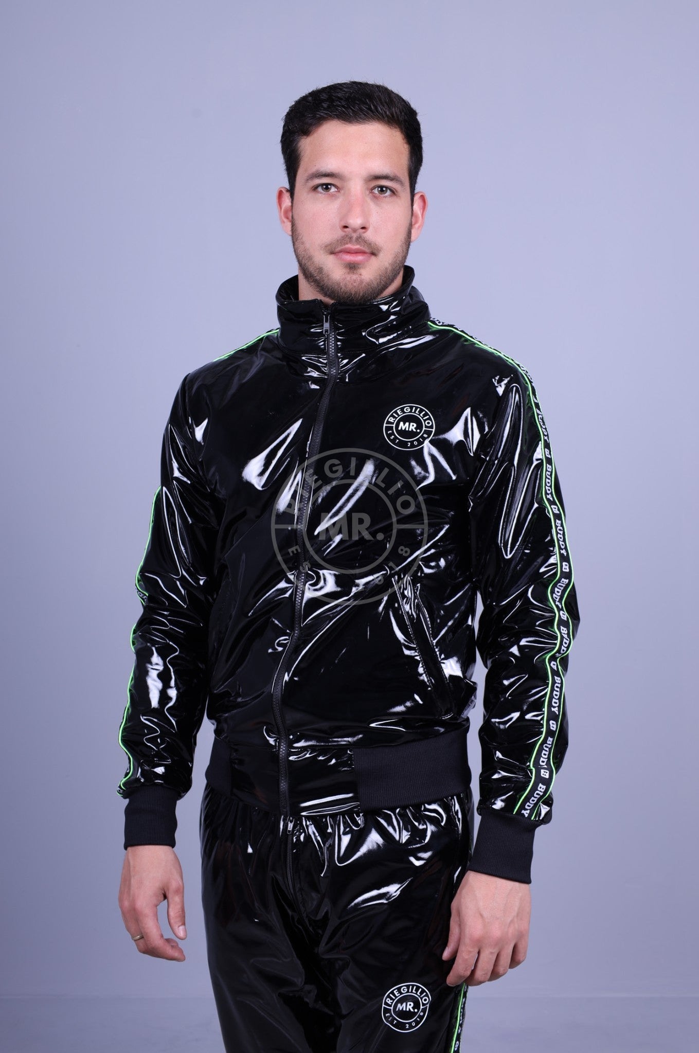 PVC Tracksuit Jacket - BUDDY by MR. Riegillio