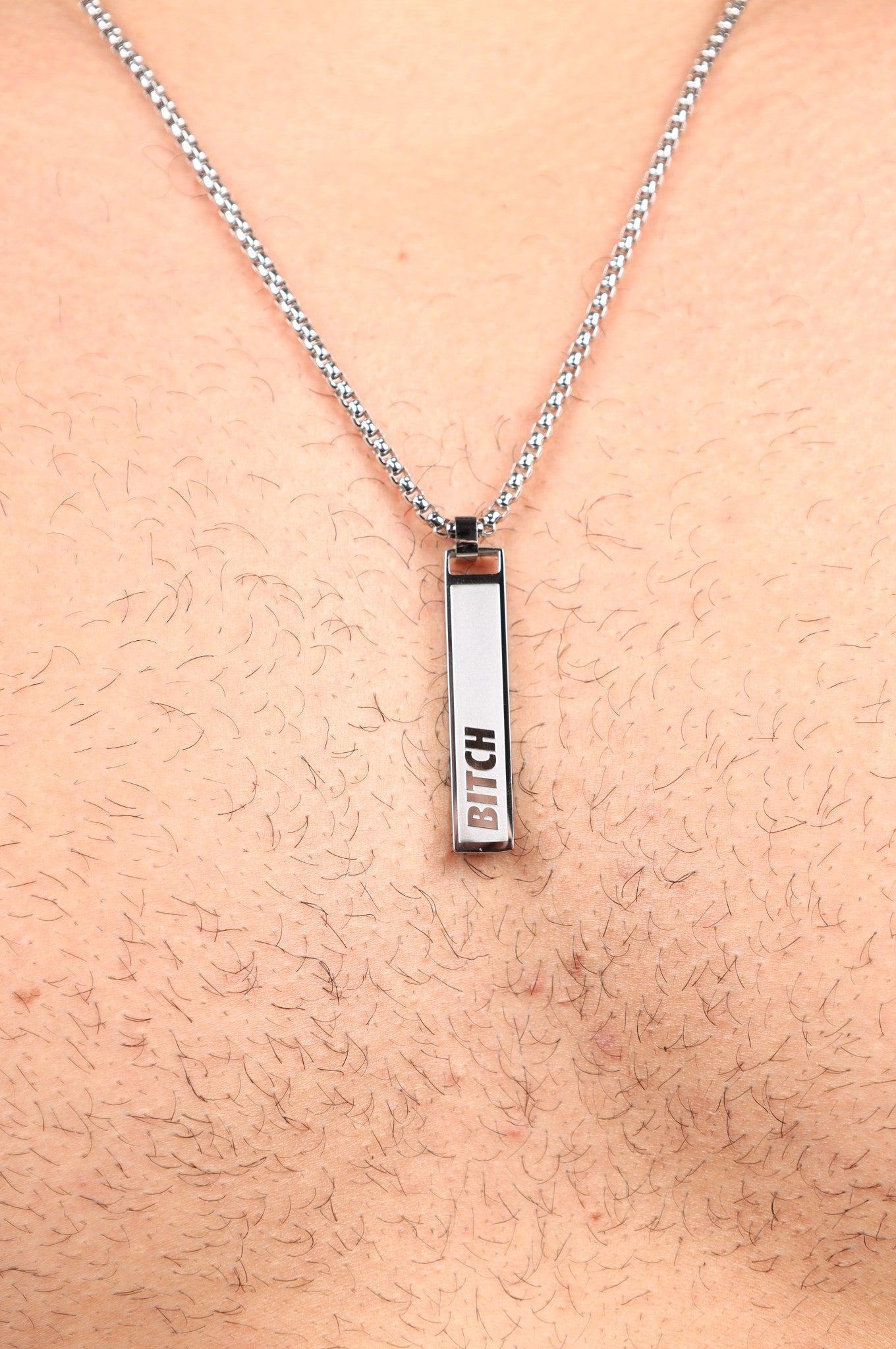 Master of the House Pendant Bar - BITCH at MR. Riegillio