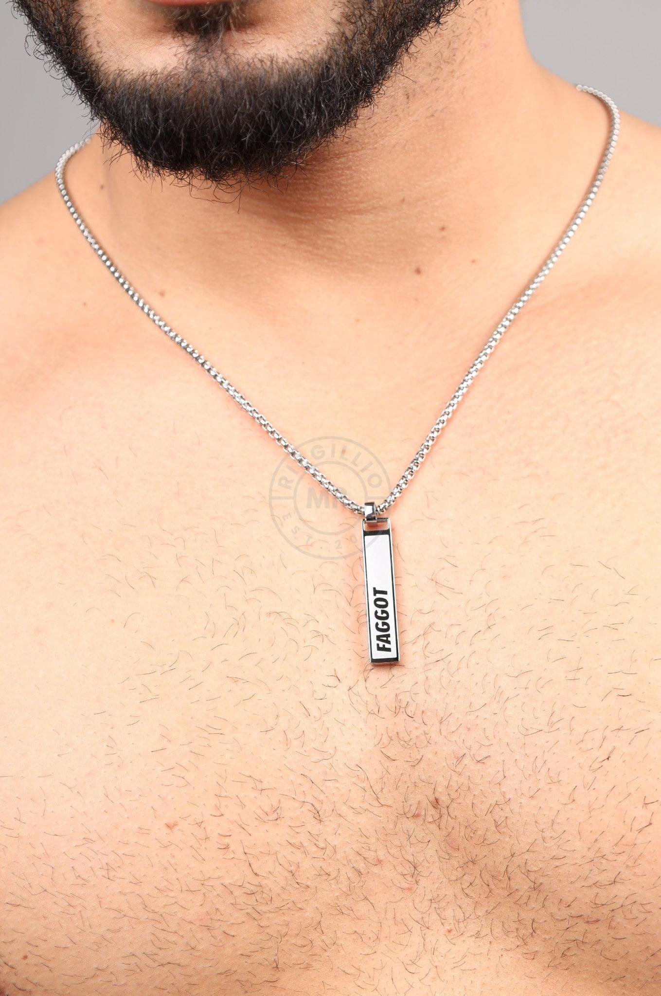 Master of the House Pendant Bar - FAGGOT at MR. Riegillio