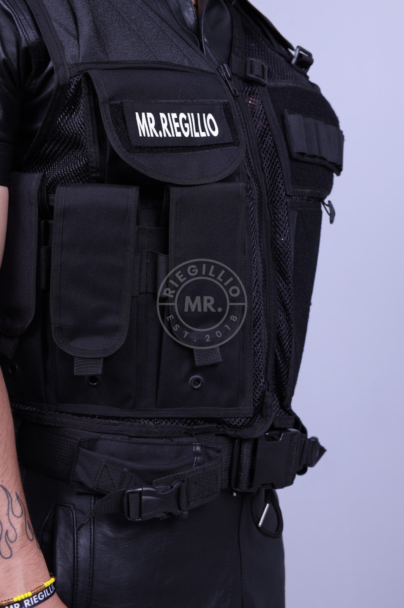 MR. Utility Vest at MR. Riegillio