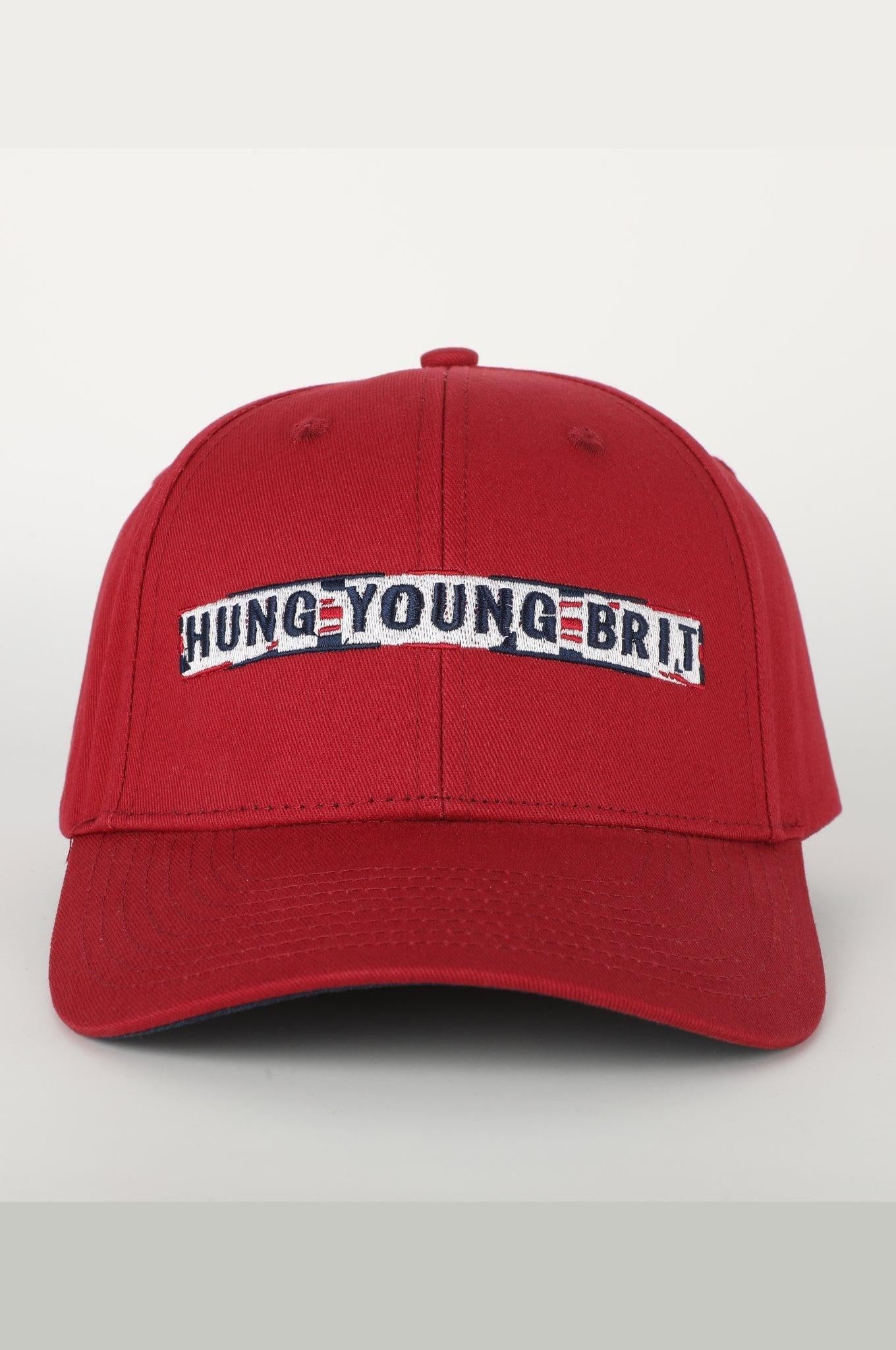 SNKRFTSH X Hung Young Brit Cap - Red at MR. Riegillio