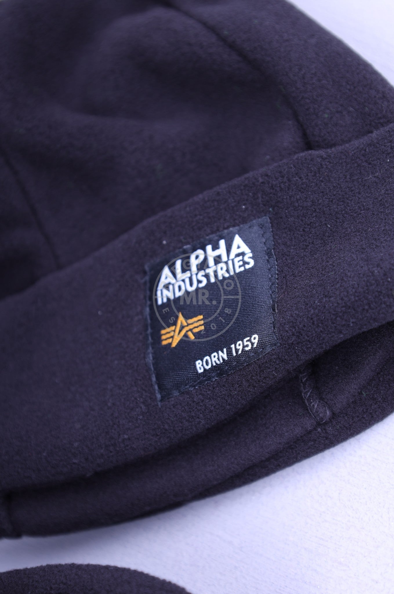 Alpha Industries Label Fleece Set - Black-at MR. Riegillio