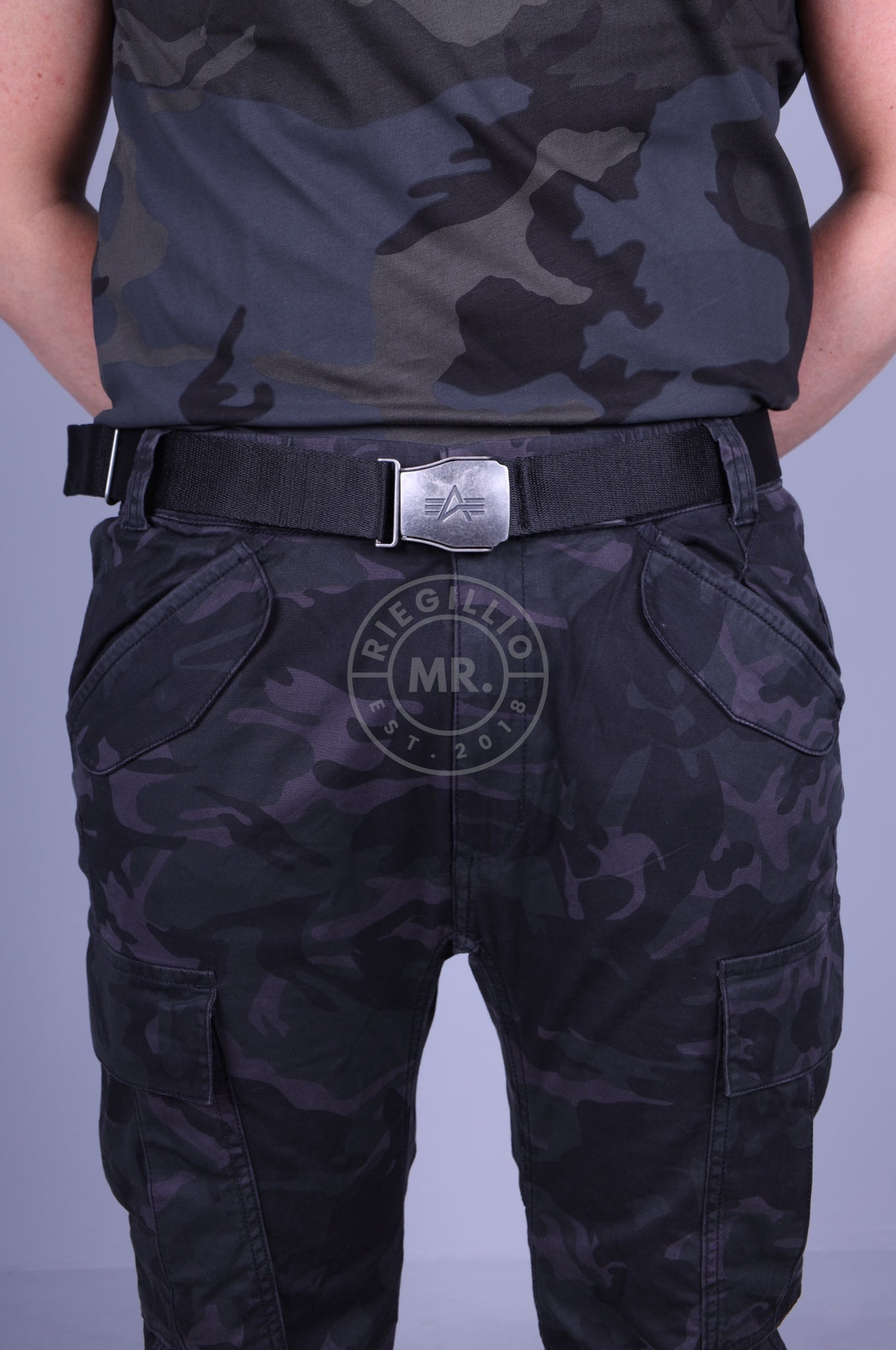 Alpha Industries Buckle Belt By MR. Riegillio