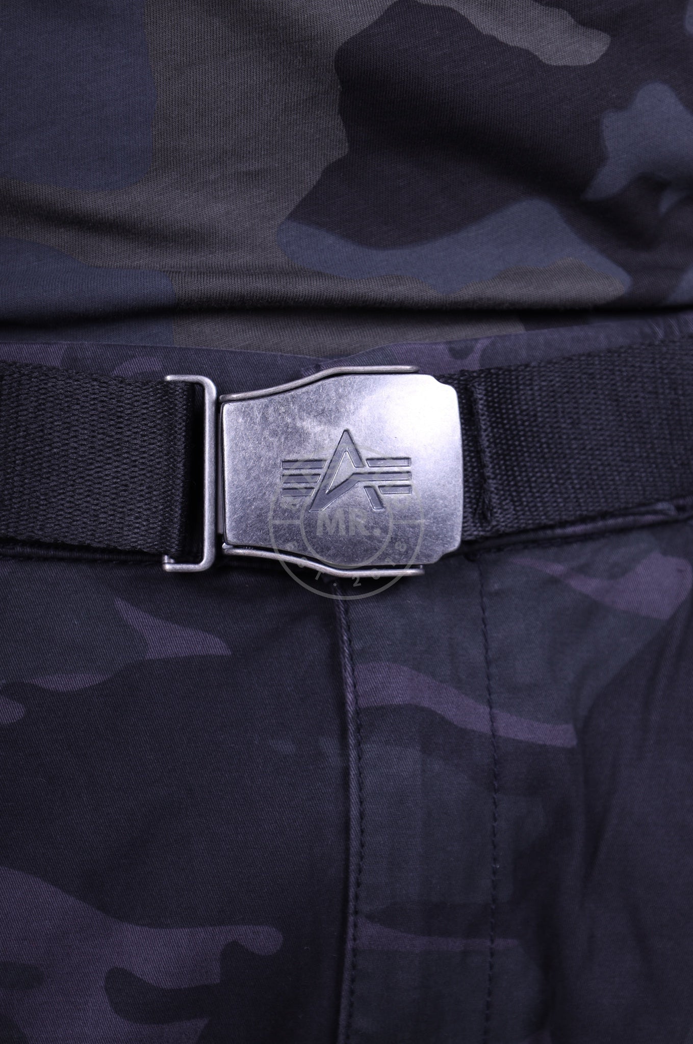Alpha Industries Buckle Belt by MR. Riegillio