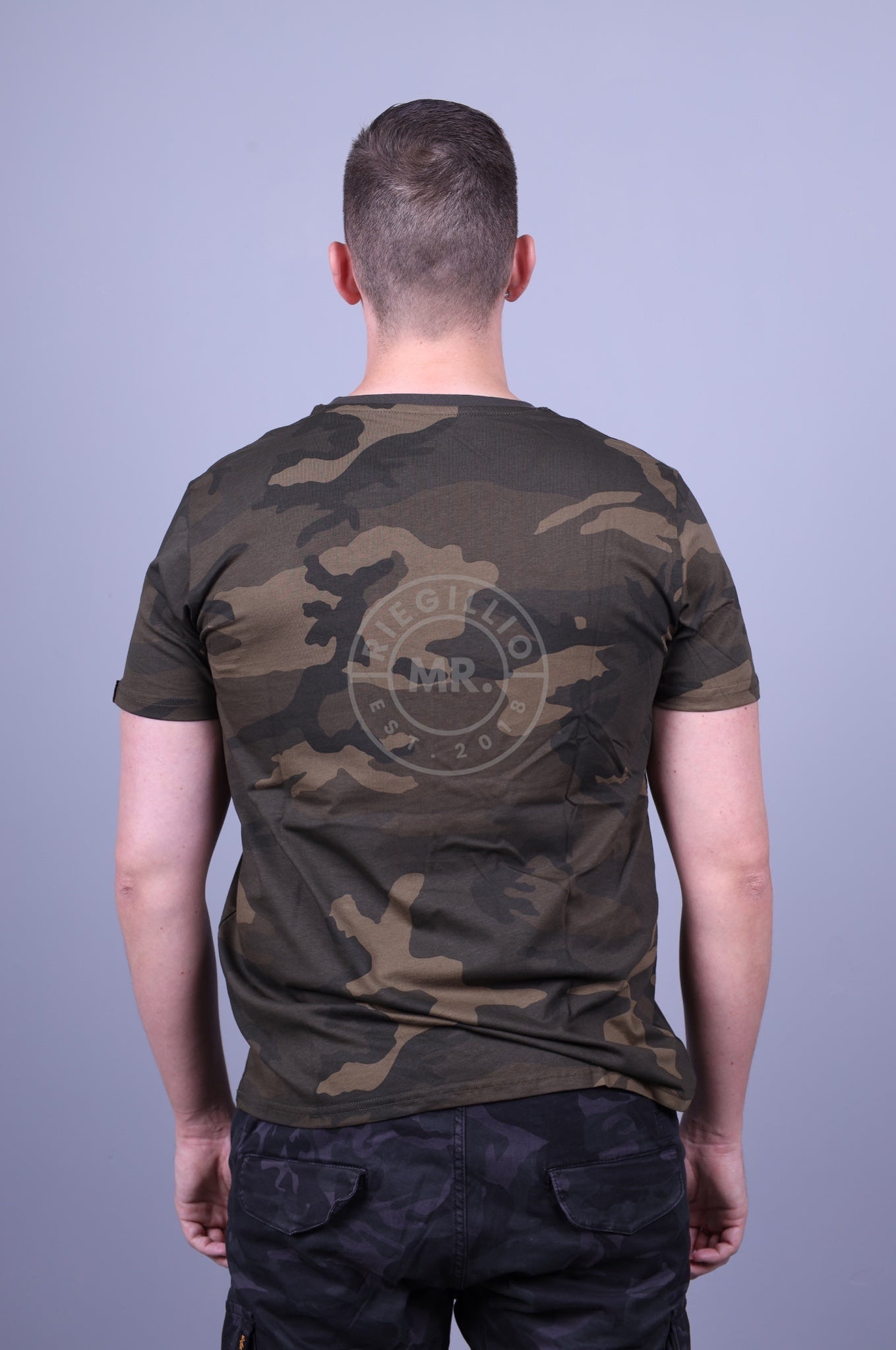 Alpha Industries Basic T-Shirt Olive Camo