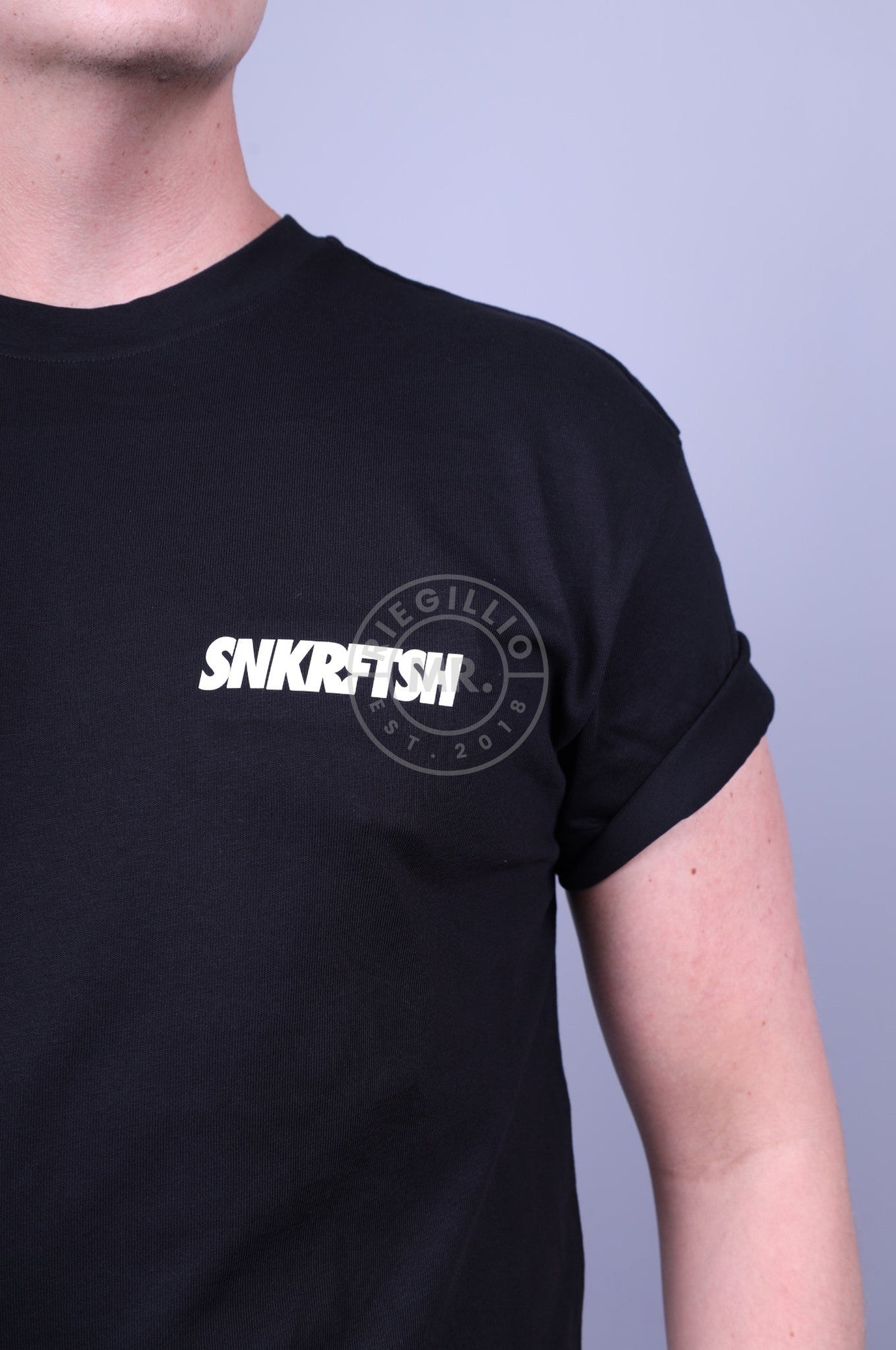 SNKRFTSH Logo T-shirt-at MR. Riegillio