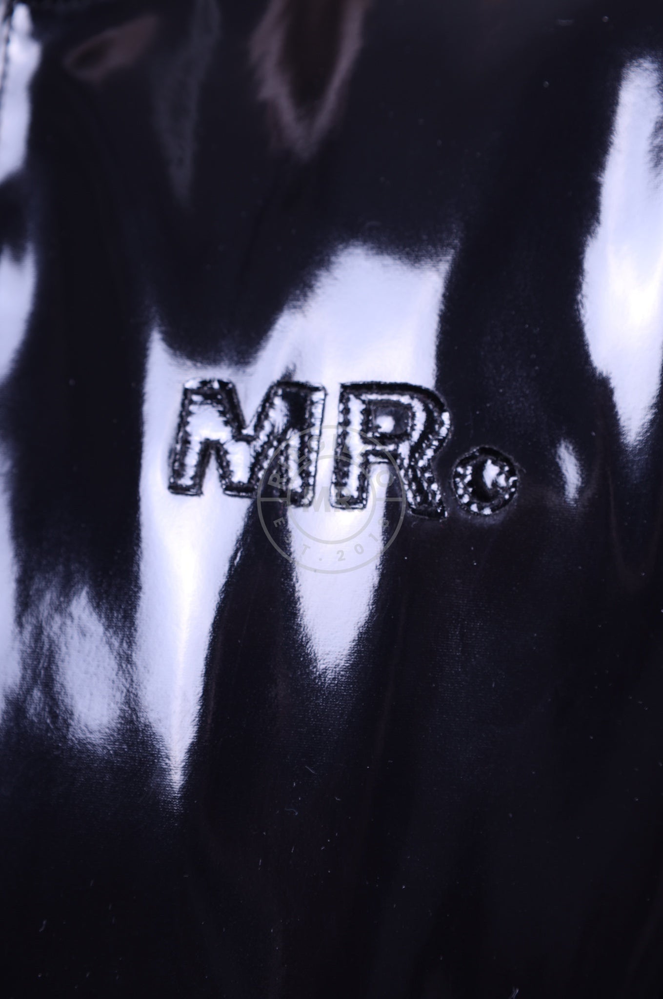 Heavy PVC Bomber Jacket