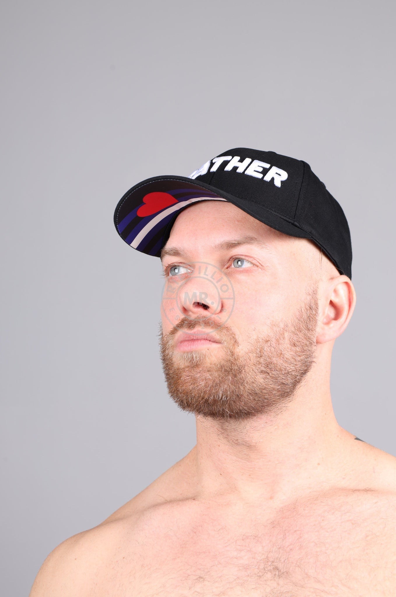 Leather Pride Cap at MR. Riegillio