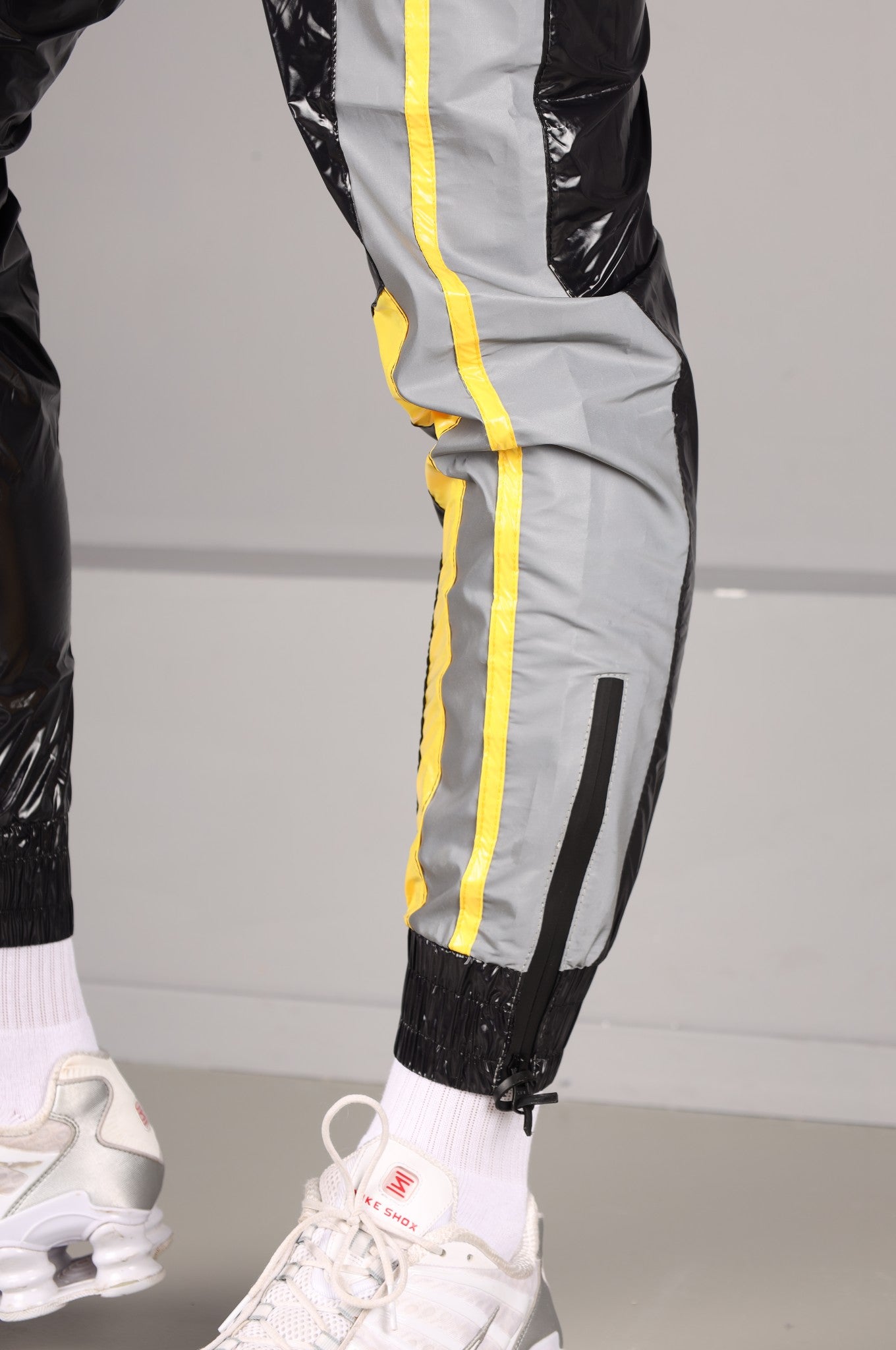 Shiny Nylon BASE Trainingshose - Gelb