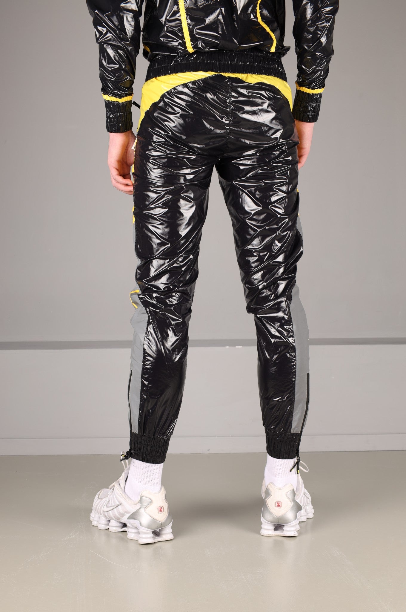 Shiny Nylon BASE Trainingshose - Gelb