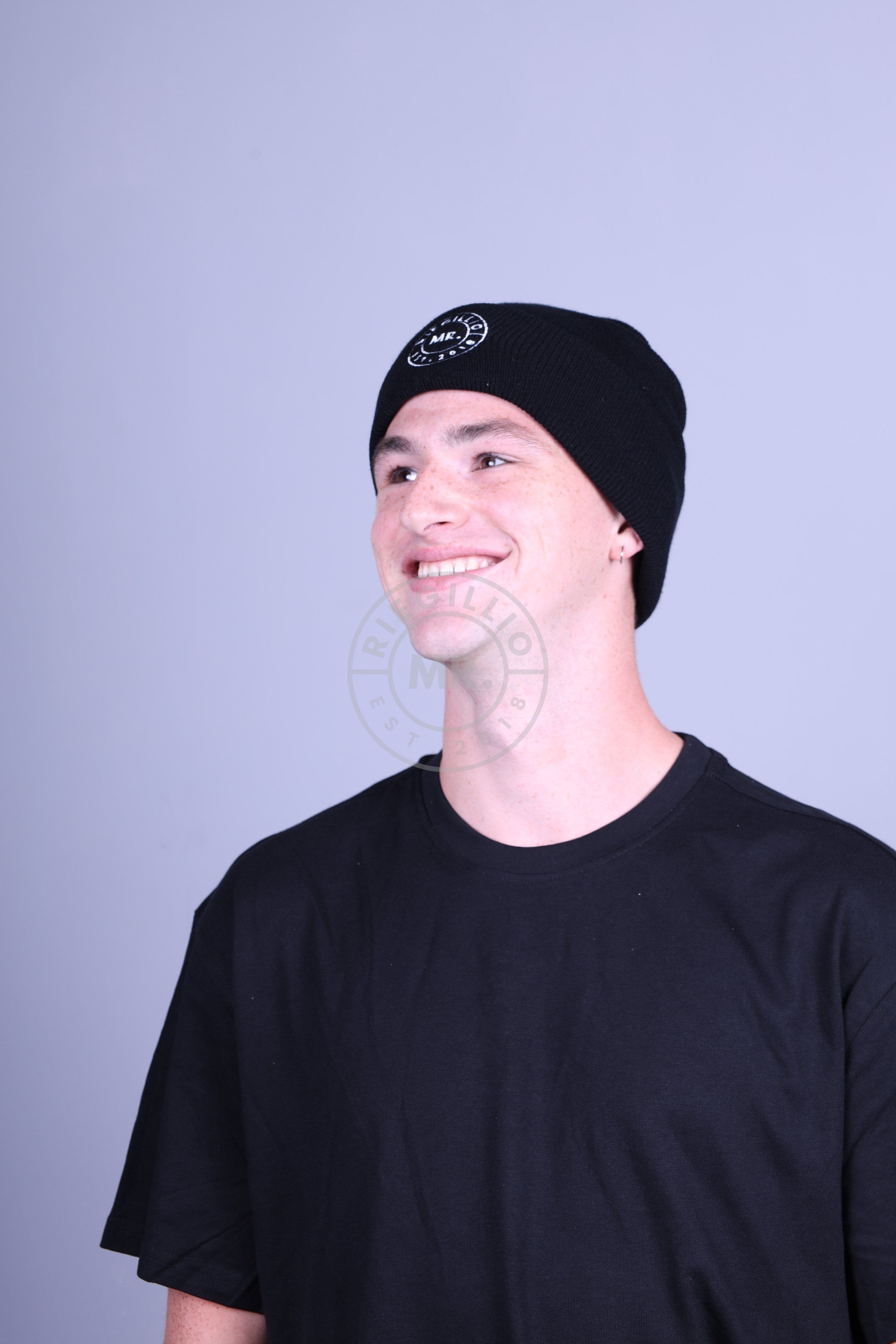 MR. Riegillio Beanie - Black at MR. Riegillio