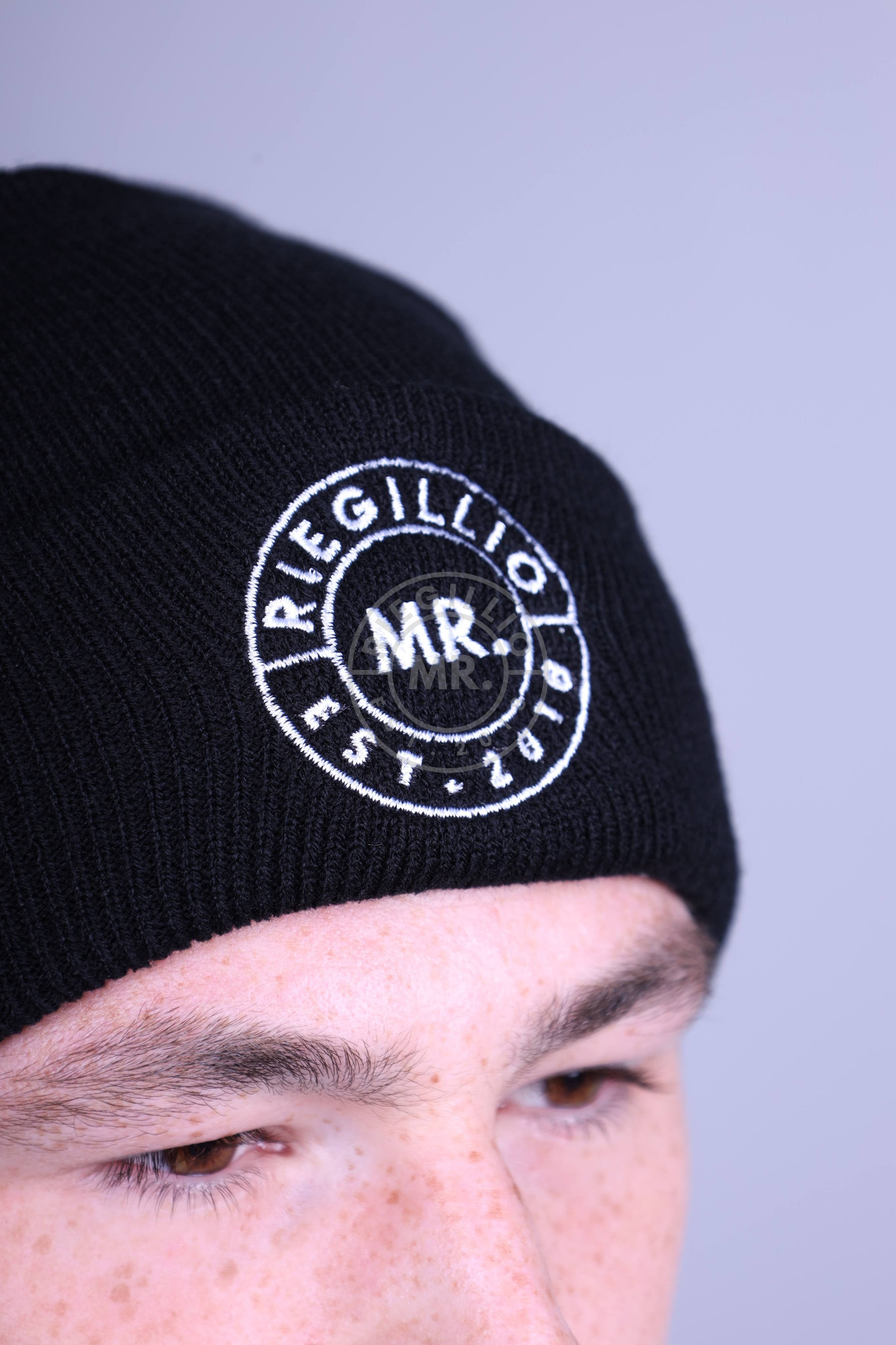 MR. Riegillio Beanie - Black at MR. Riegillio